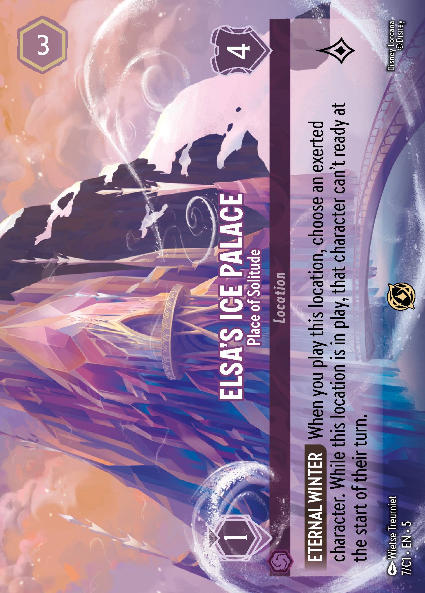 Elsa's Ice Palace - Place of Solitude (English)