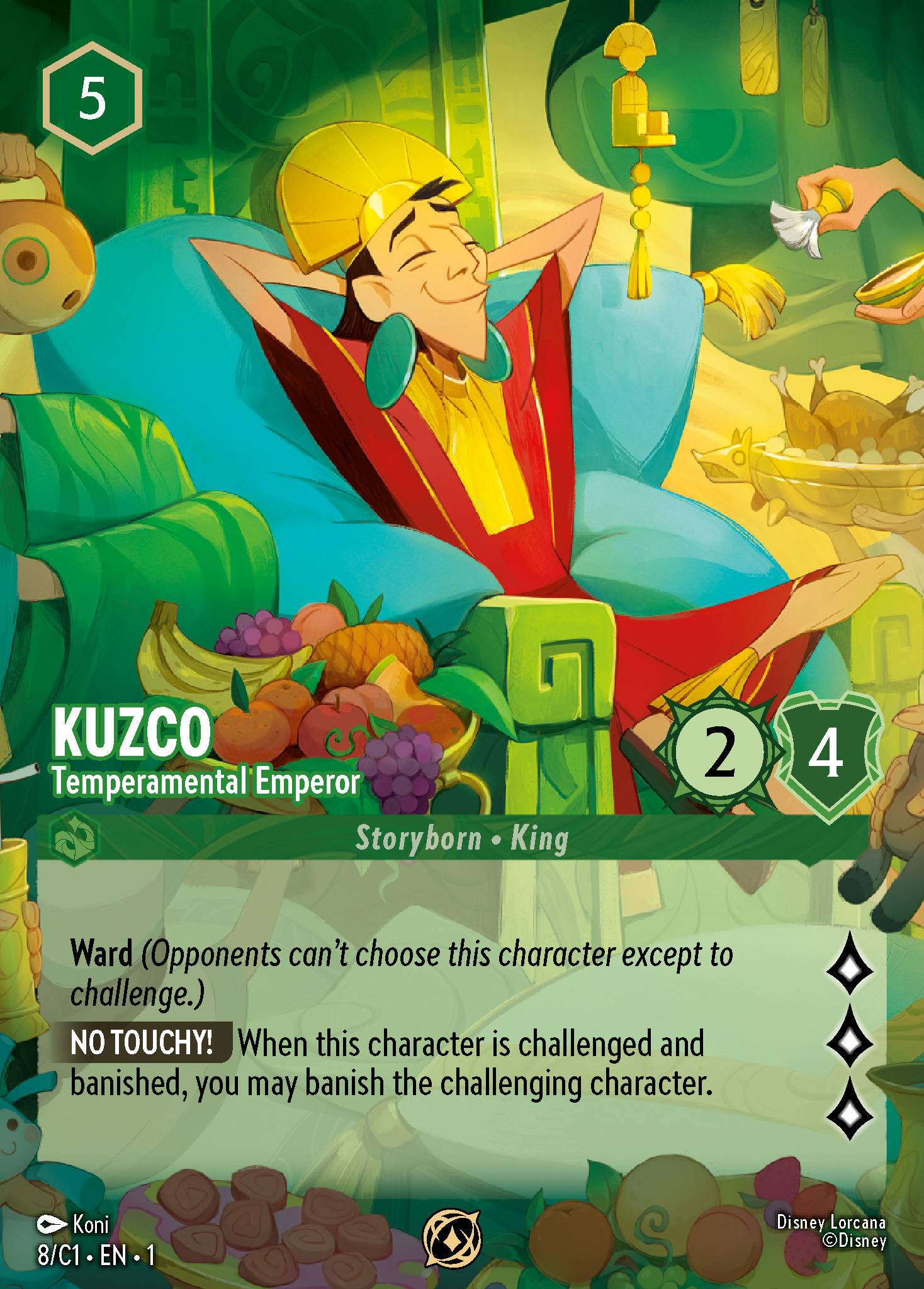 Kuzco - Temperamental Emperor (English)