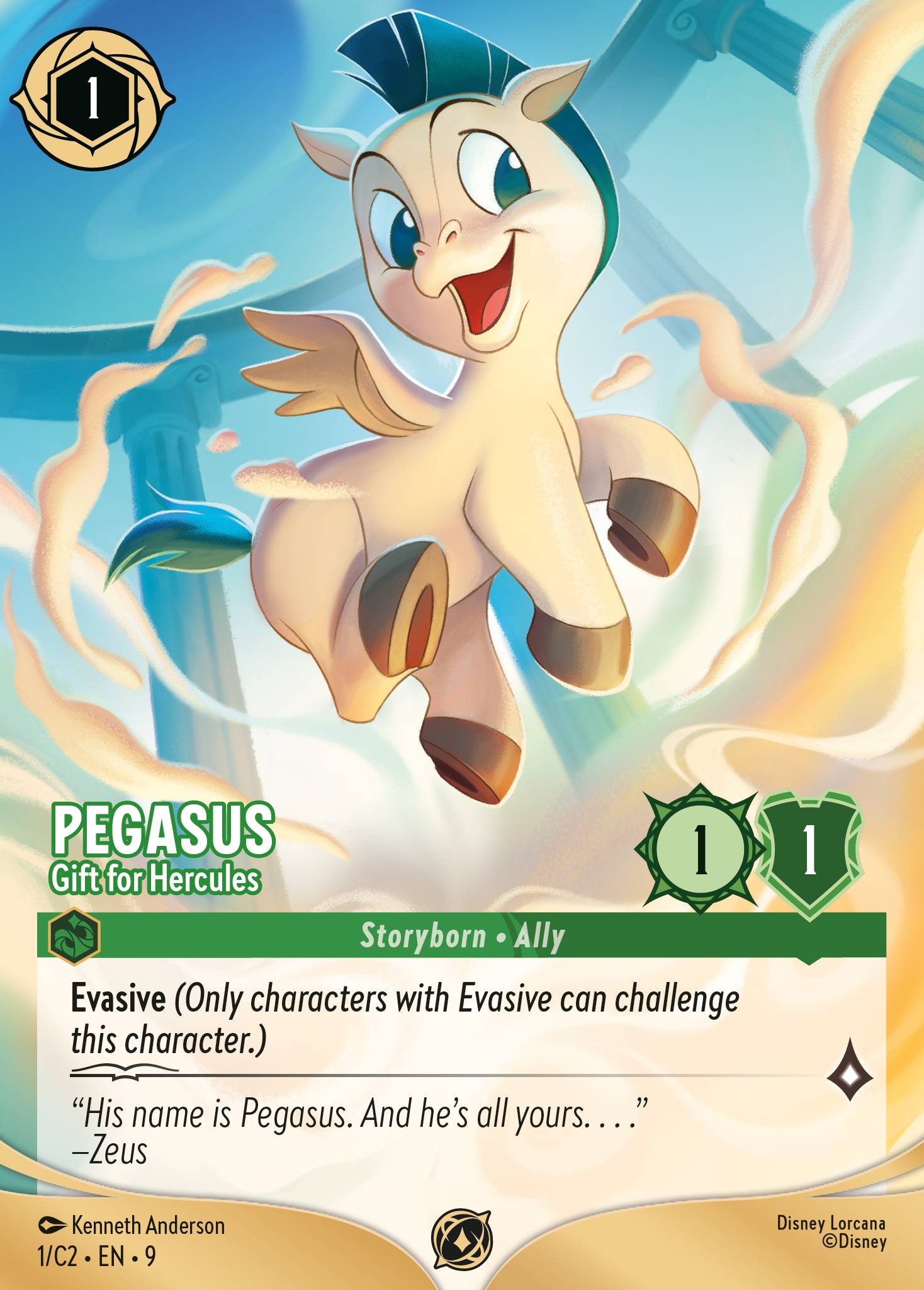 Pegasus - Gift for Hercules (English)
