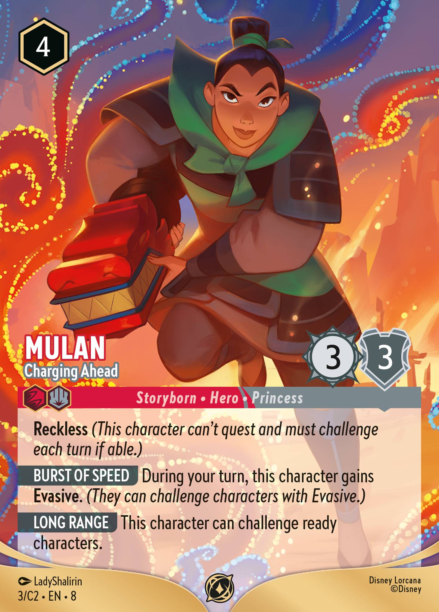 Mulan - Charging Ahead (English)