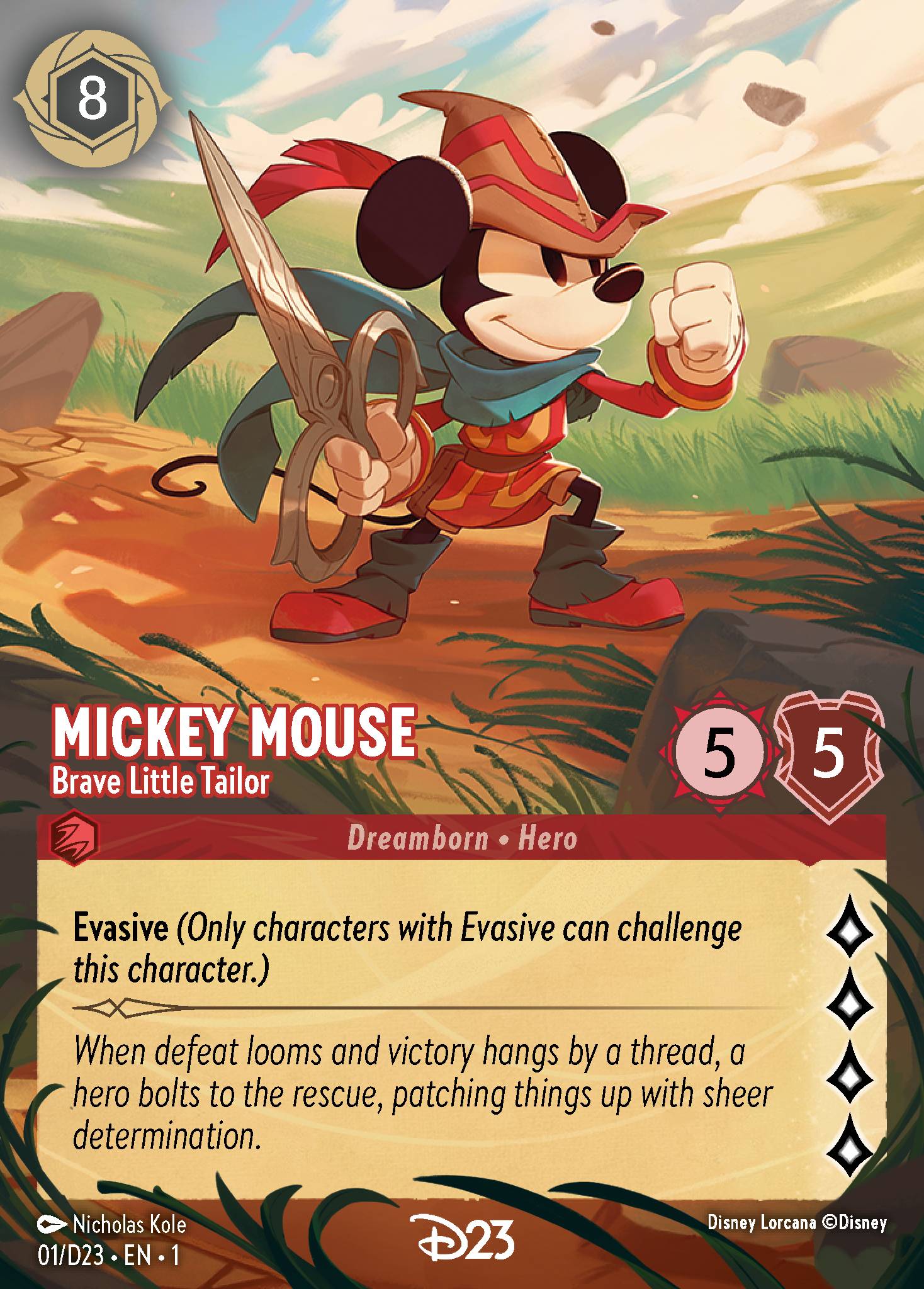Mickey Mouse - Brave Little Tailor (English)