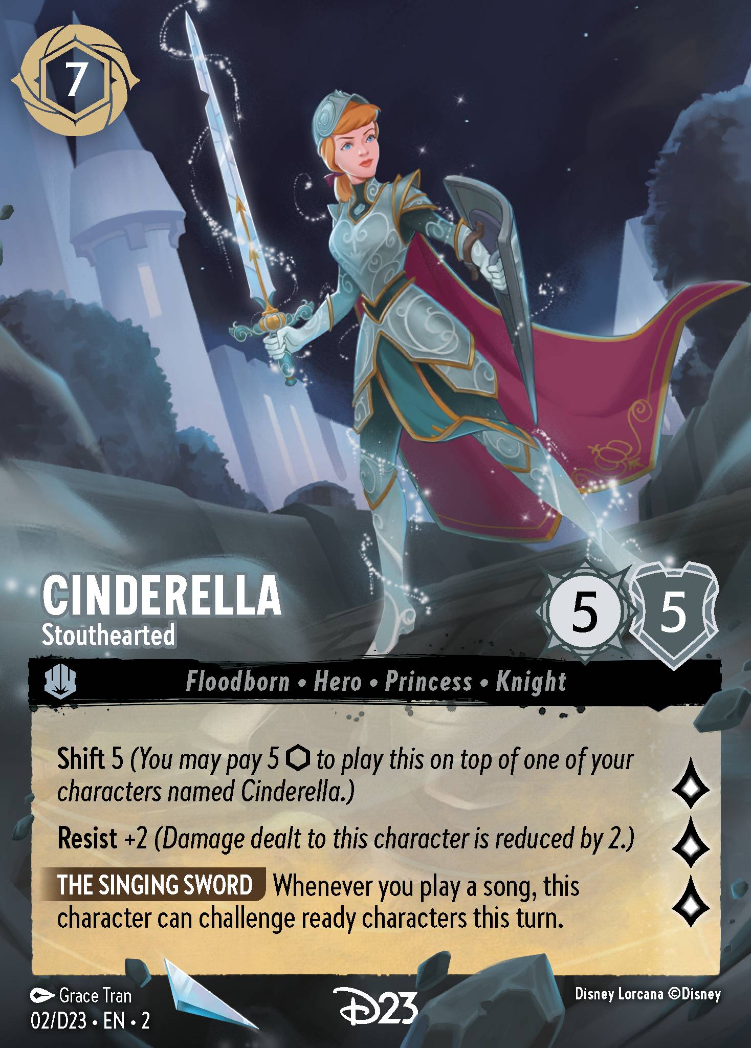 Cinderella - Stouthearted (English)