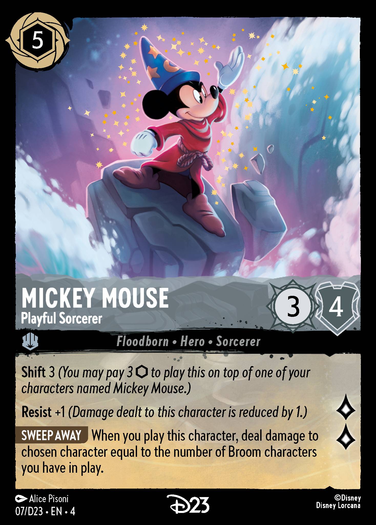 Mickey Mouse - Playful Sorcerer (English)