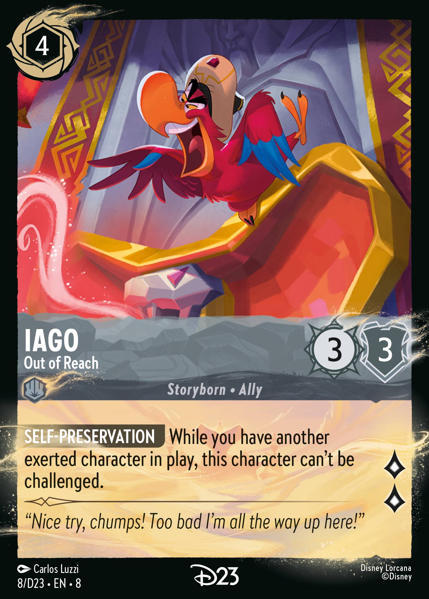 Iago - Out of Reach (English)