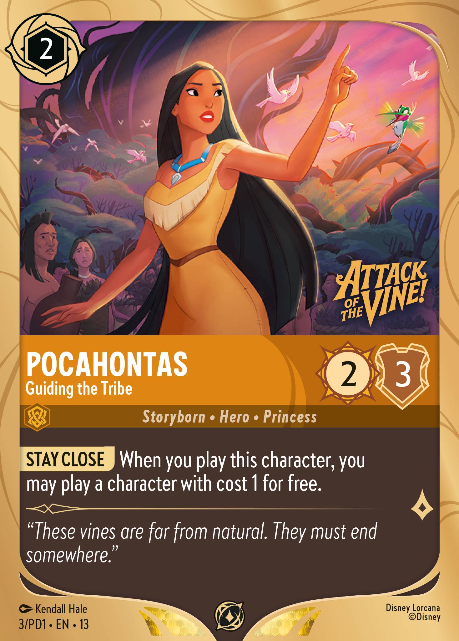 Pocahontas - Guiding the Tribe (English)
