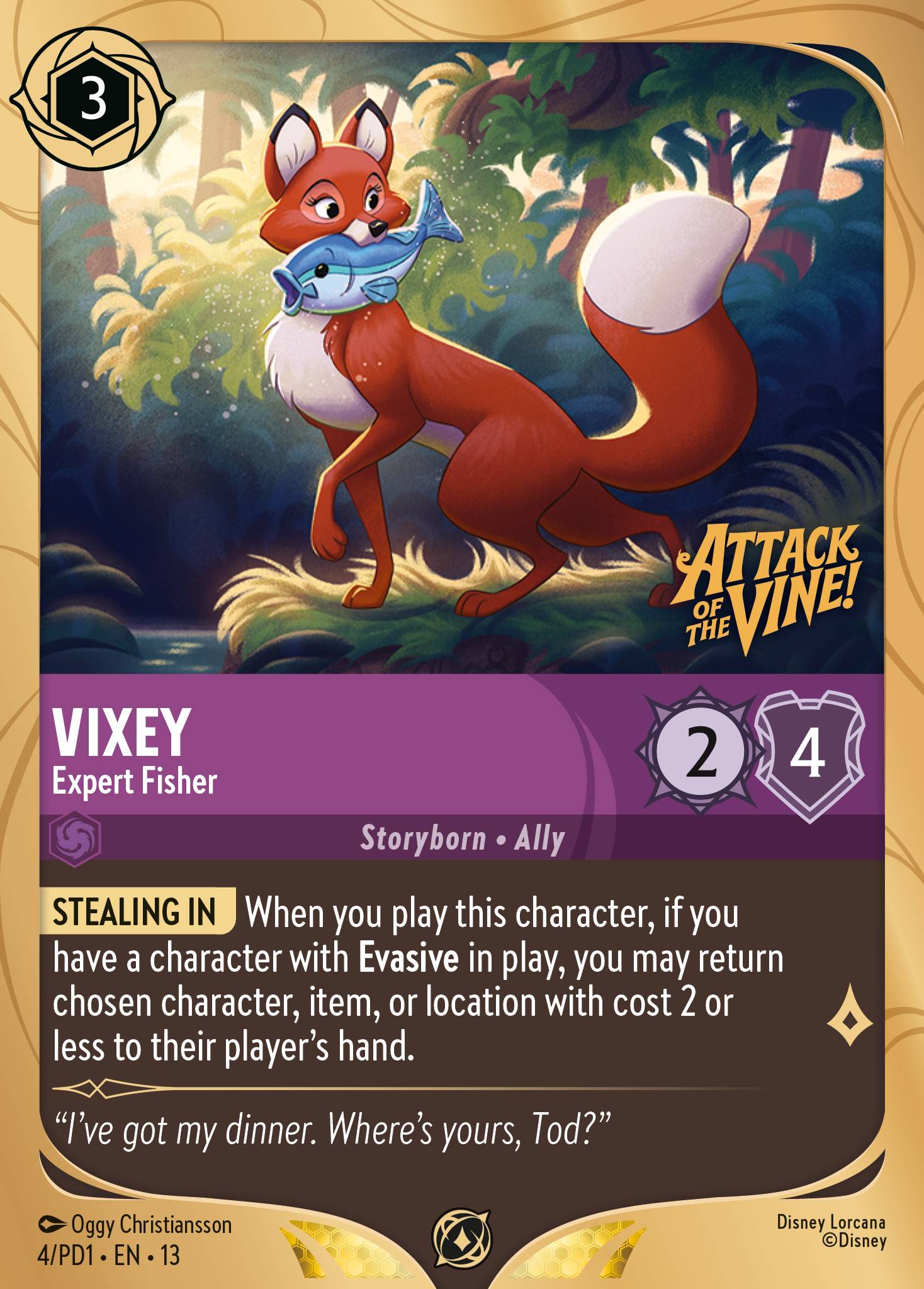 Vixey - Expert Fisher (English)