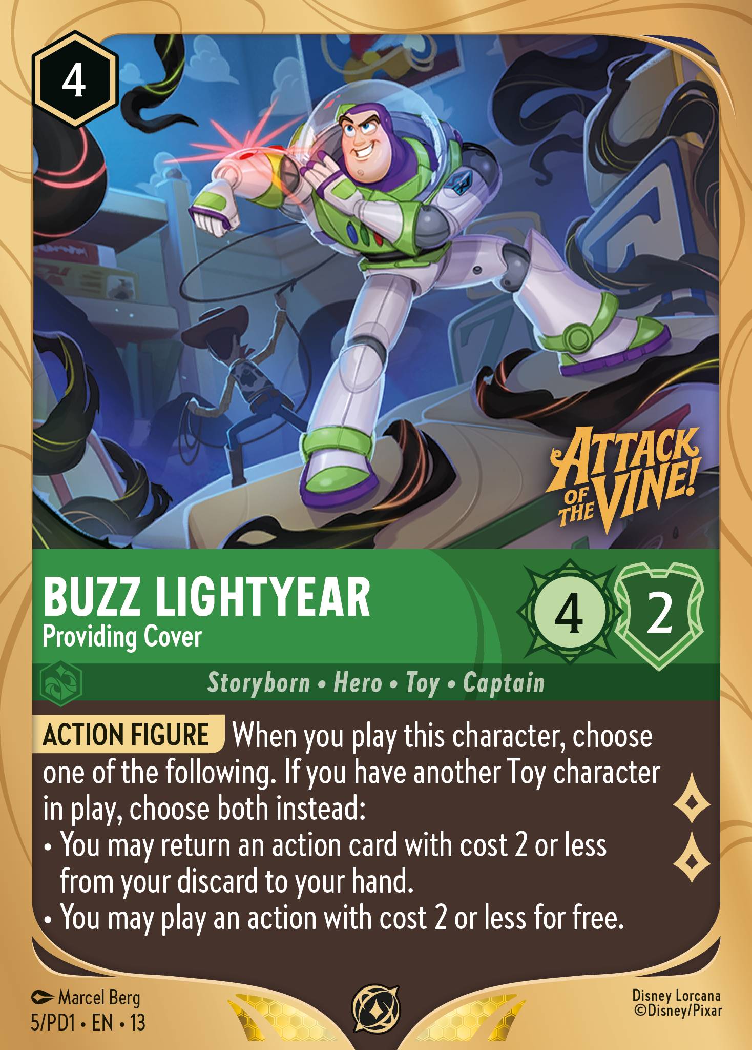 Buzz Lightyear - Providing Cover (English)