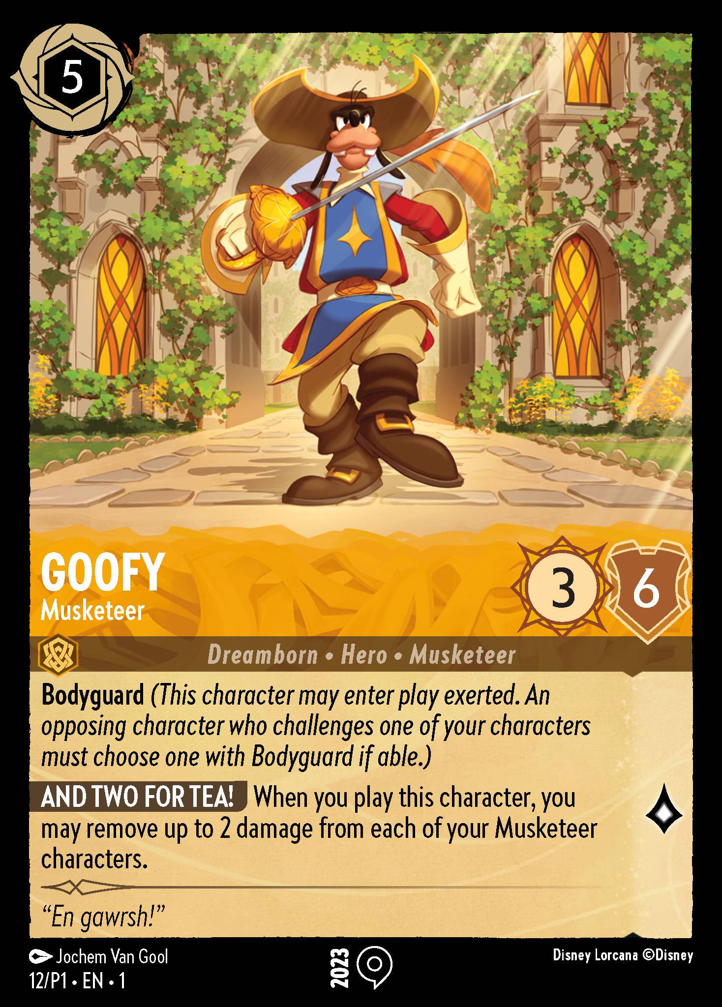 Goofy - Musketeer (English)