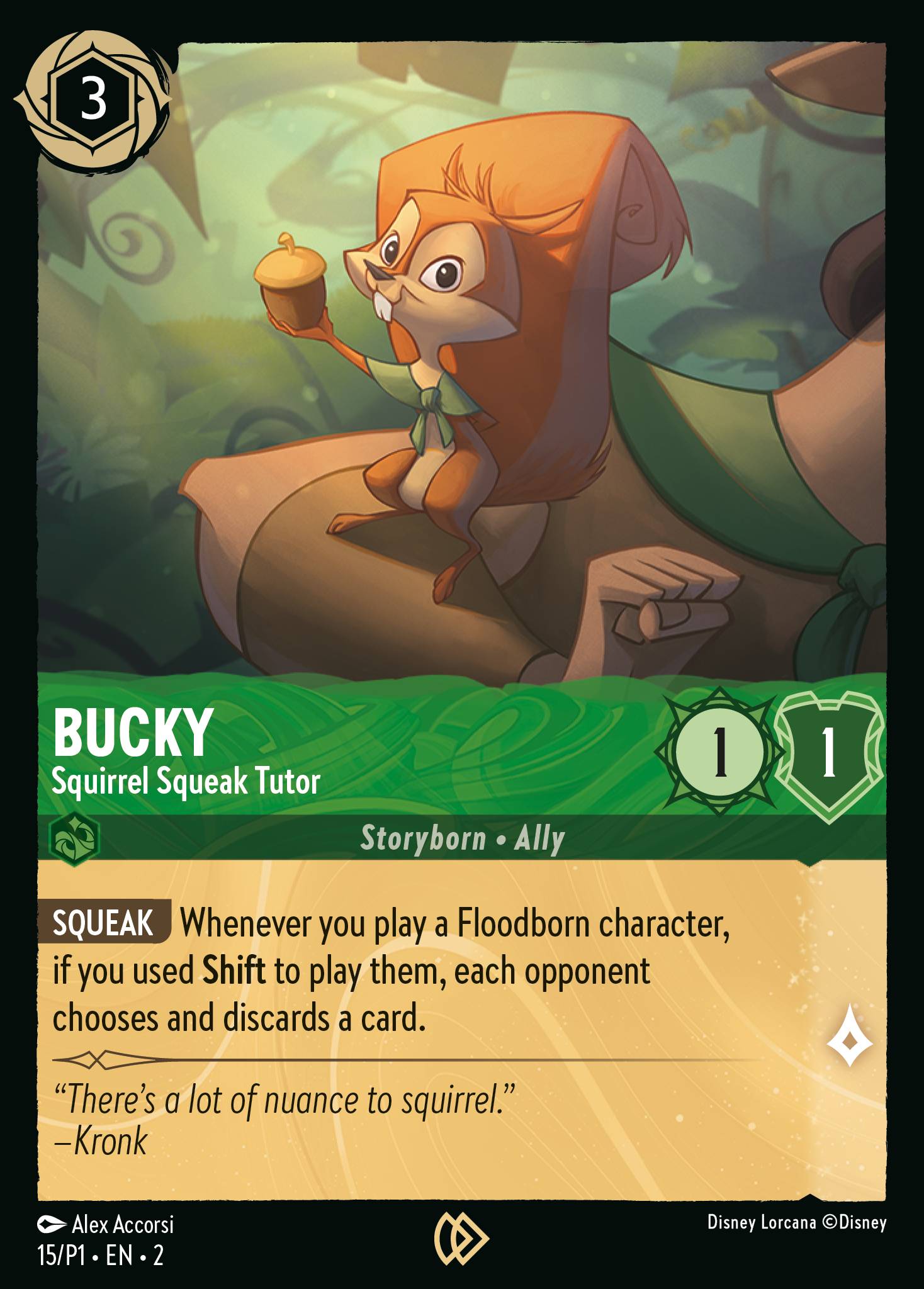 Bucky - Squirrel Squeak Tutor (English)