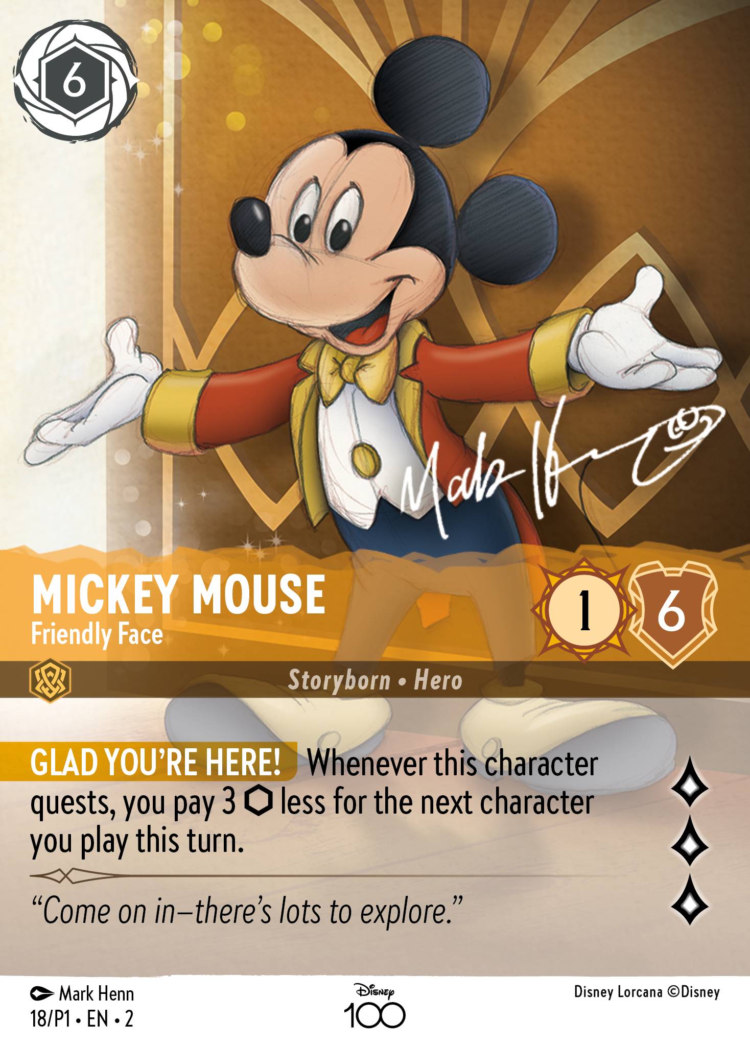 Mickey Mouse - Friendly Face (English)