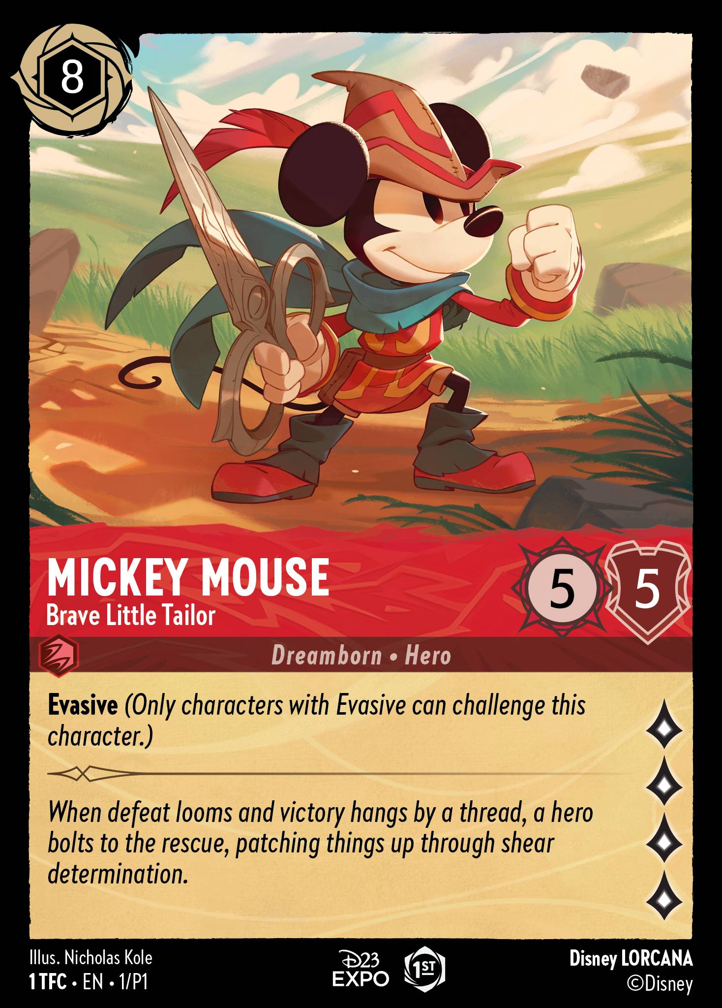 Mickey Mouse - Brave Little Tailor (English)