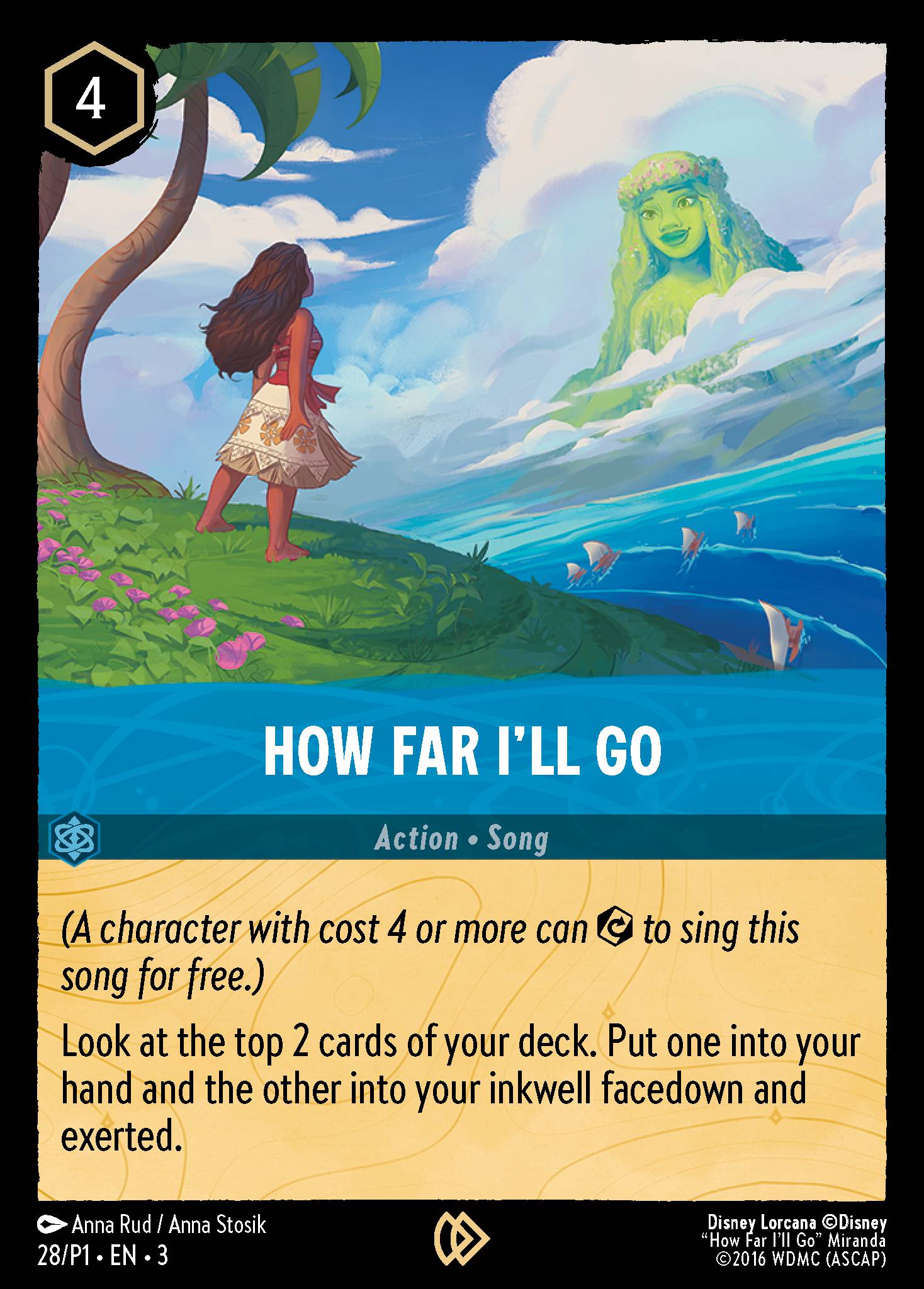How Far I'll Go (English)