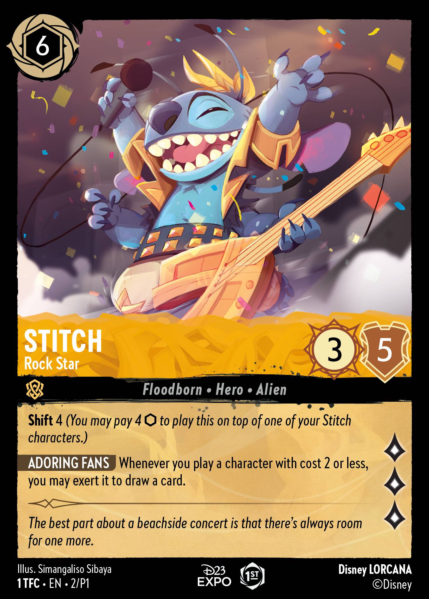 Stitch - Rock Star (English)