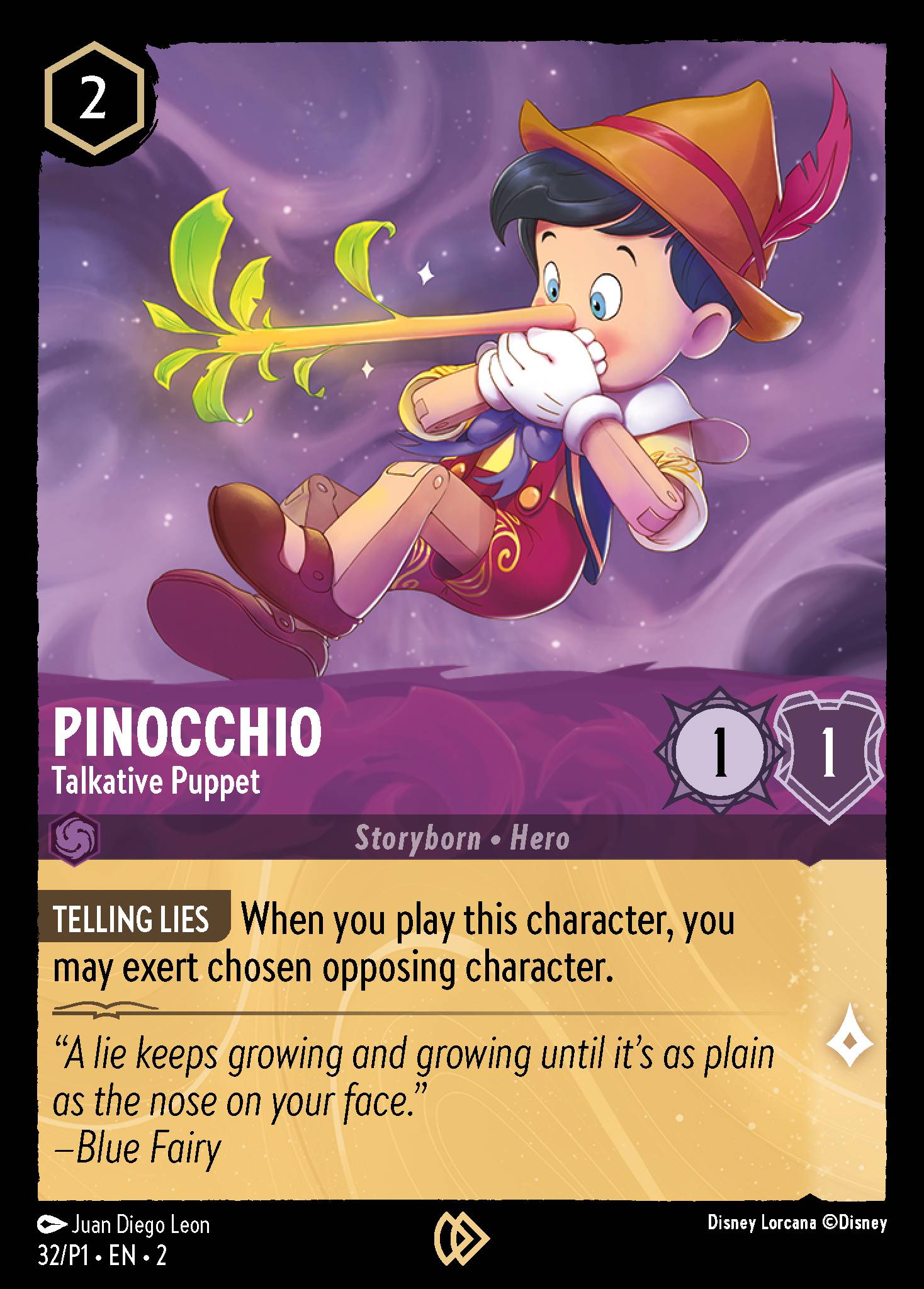 Pinocchio - Talkative Puppet (English)