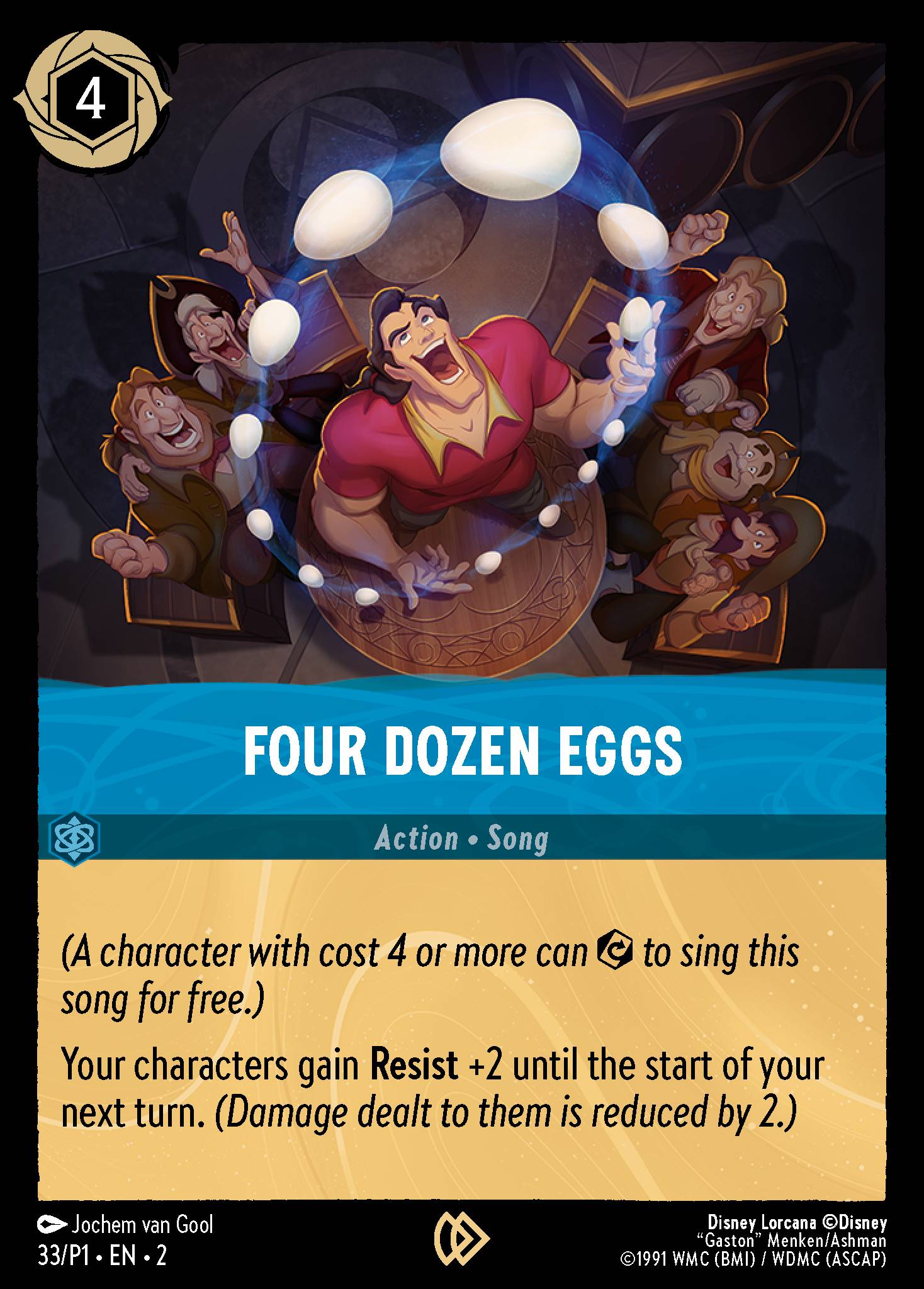 Four Dozen Eggs (English)