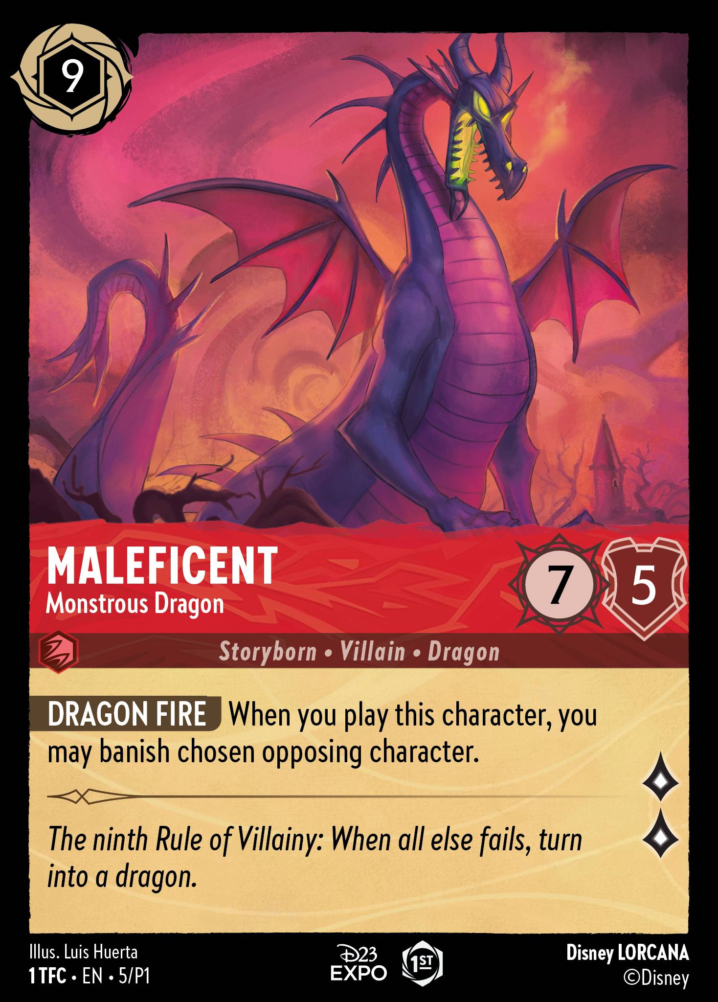 Maleficent - Monstrous Dragon (English)