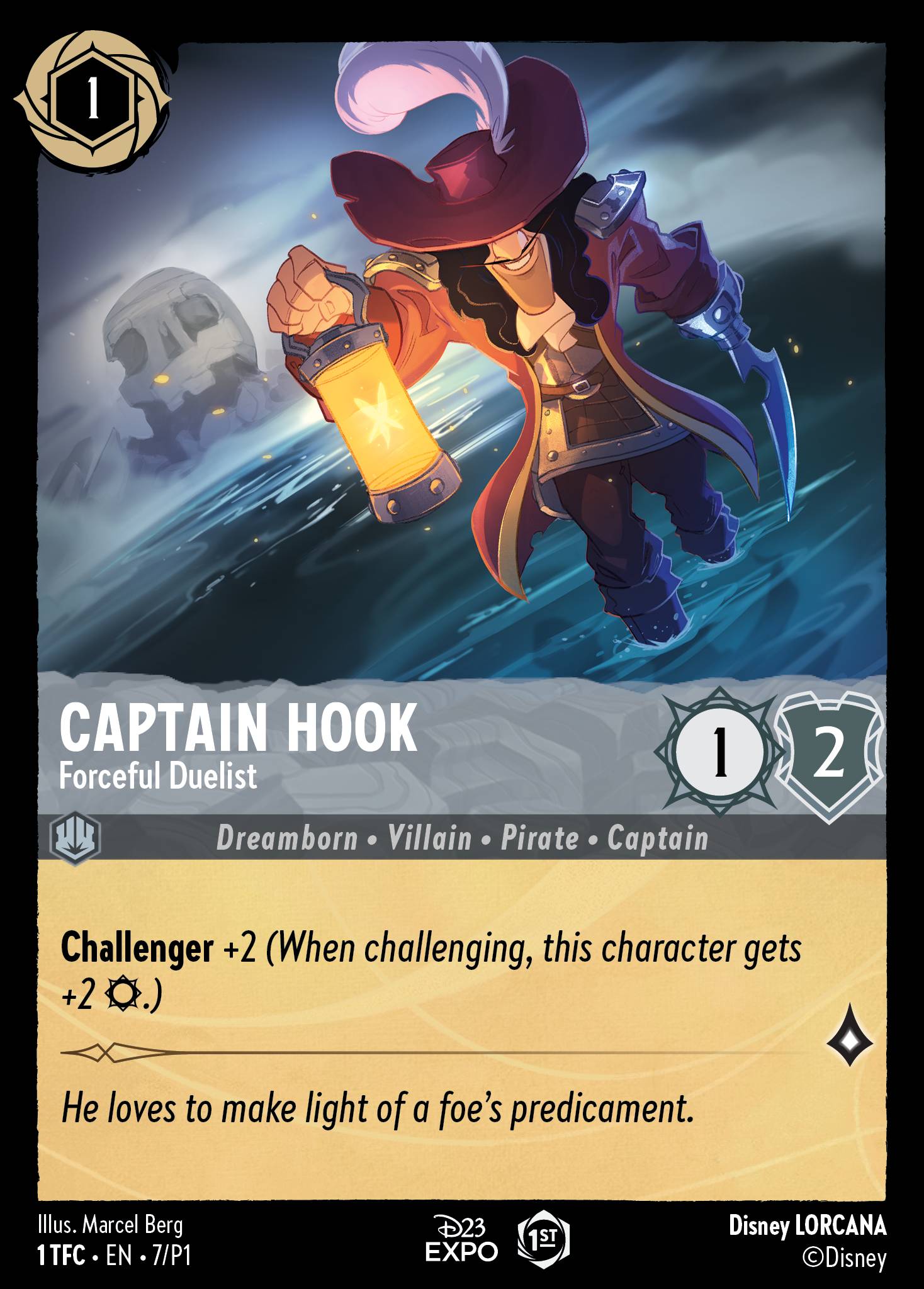 Captain Hook - Forceful Duelist (English)