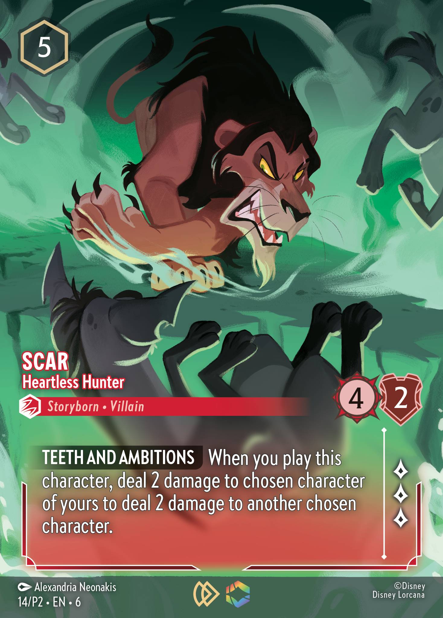 Scar - Heartless Hunter (Enchanted) (English)