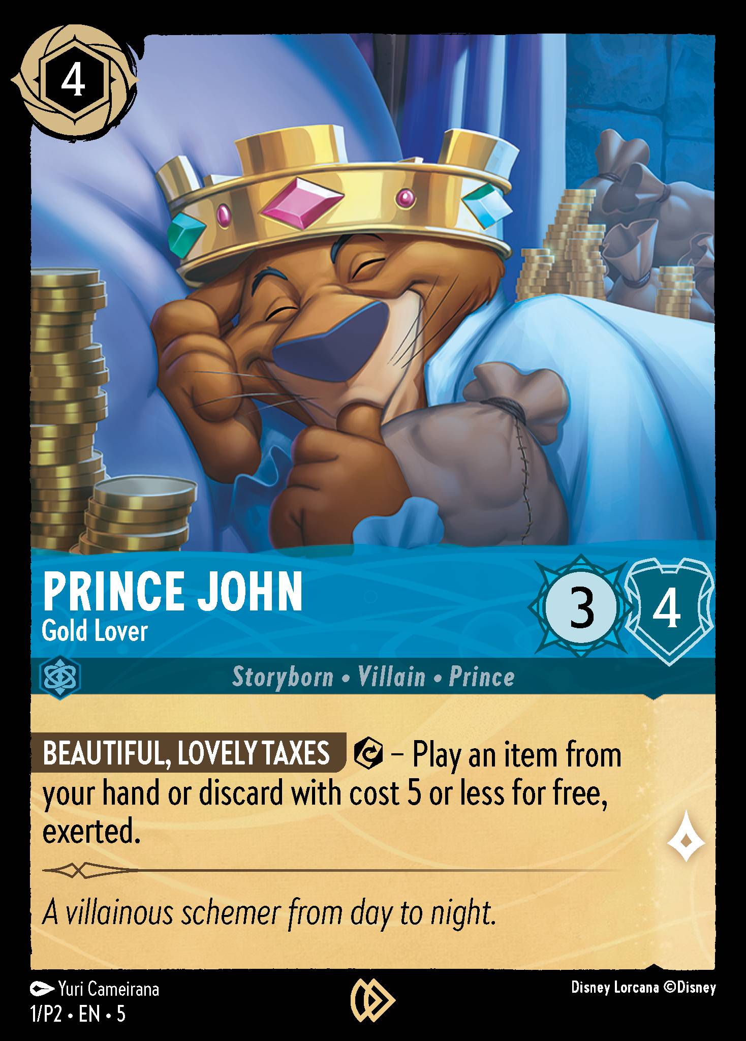 Prince John - Gold Lover (English)