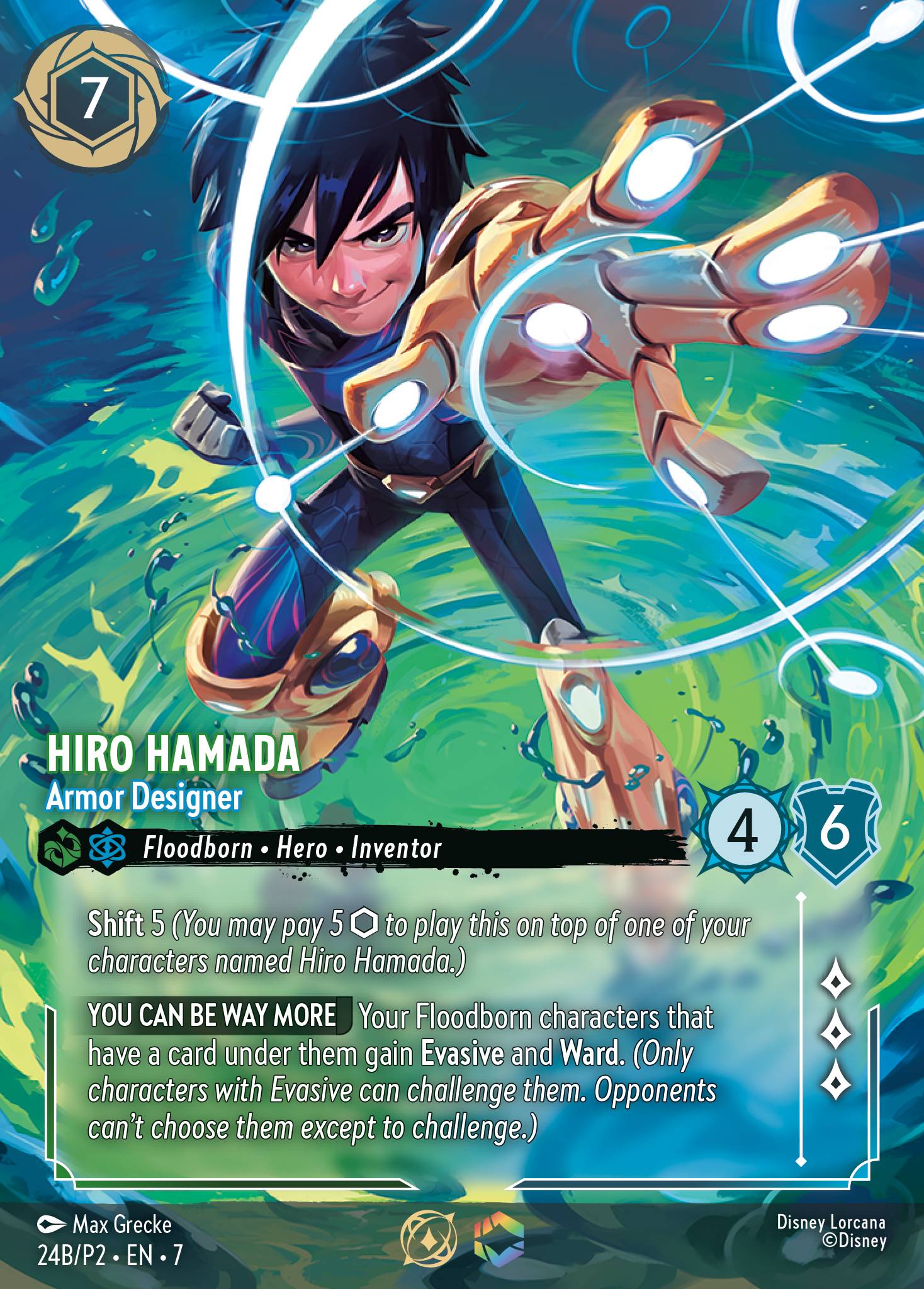 Hiro Hamada - Armor Designer (Enchanted) (English)