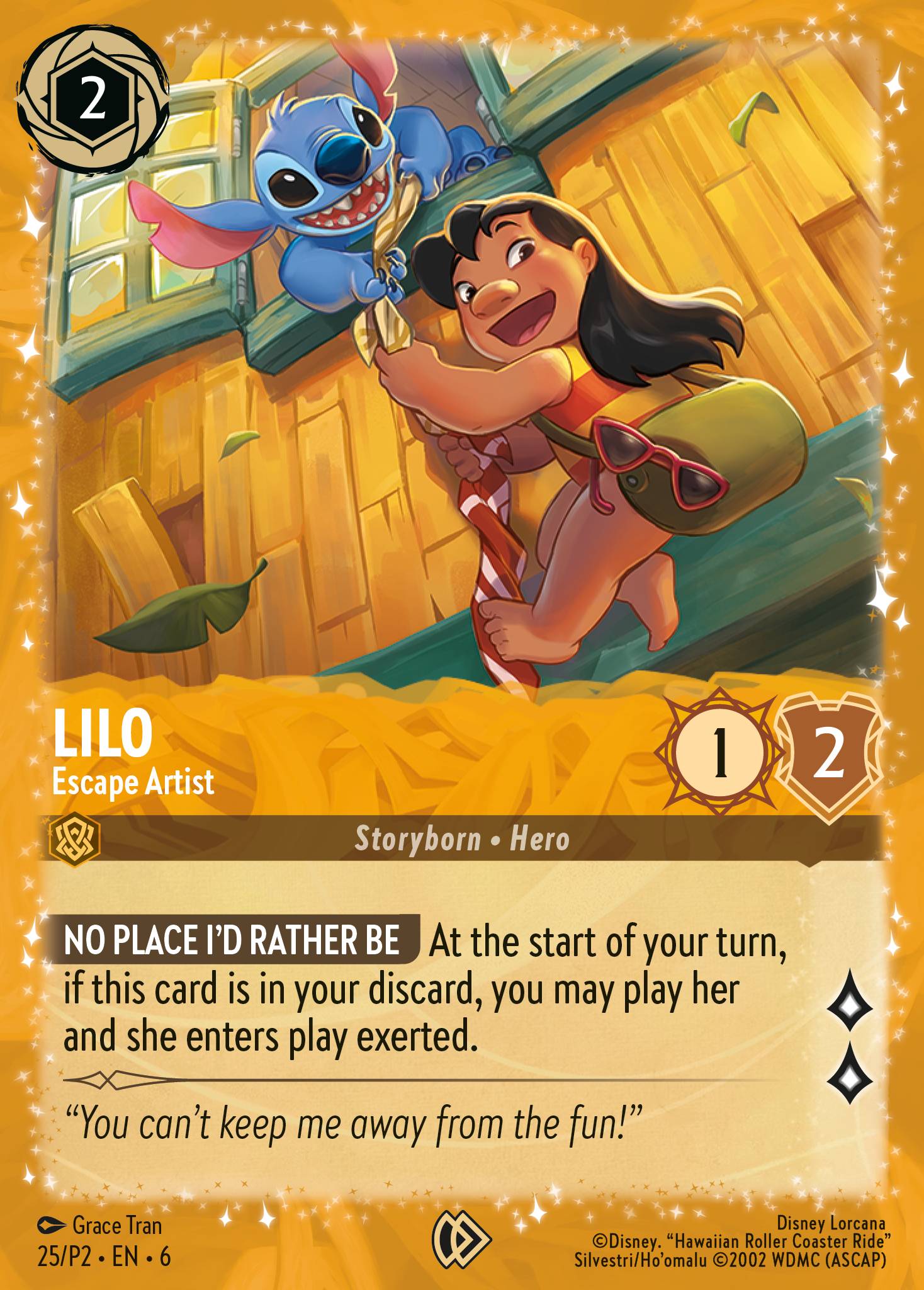Lilo - Escape Artist (English)