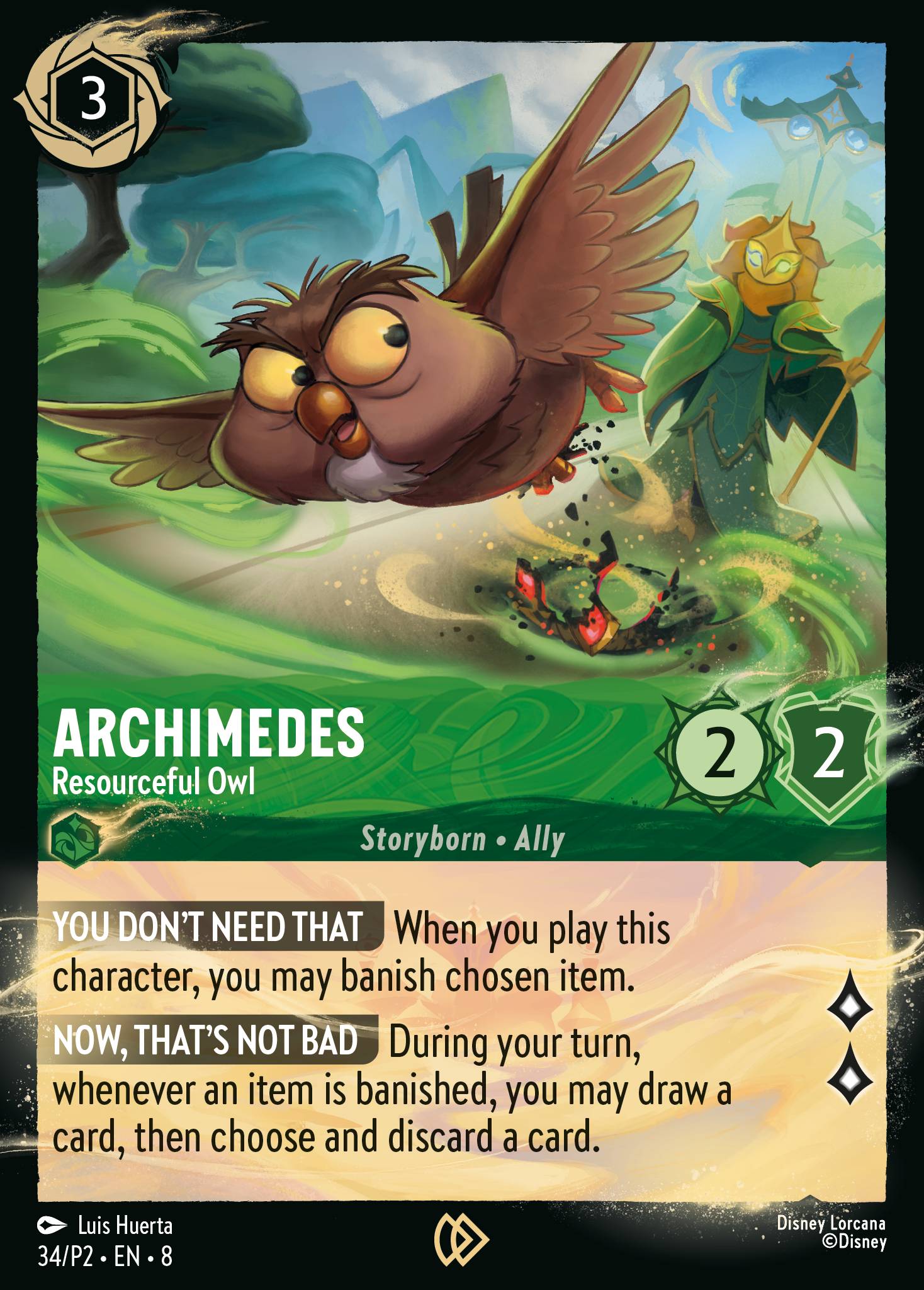 Archimedes - Resourceful Owl (English)