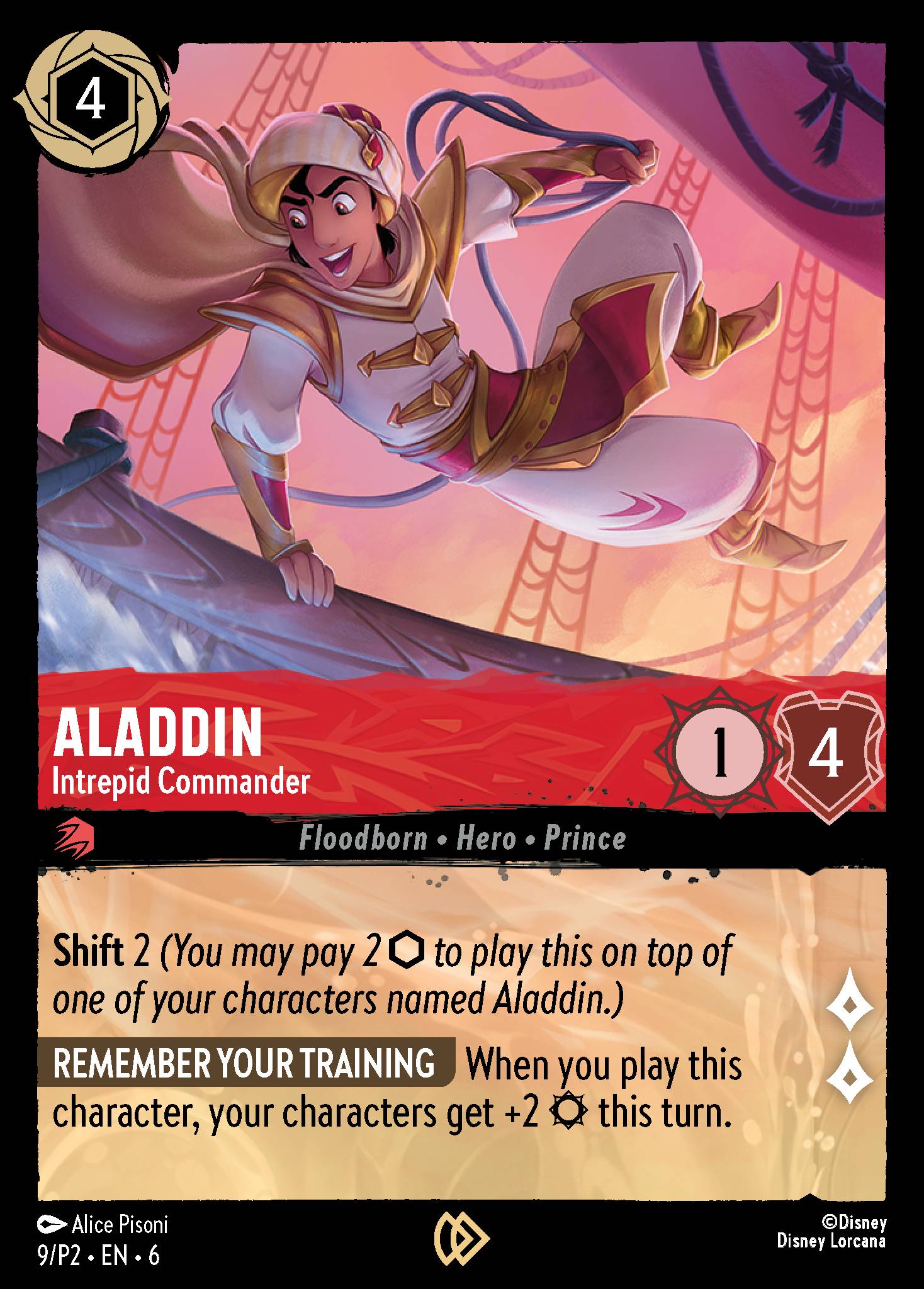 Aladdin - Intrepid Commander (English)