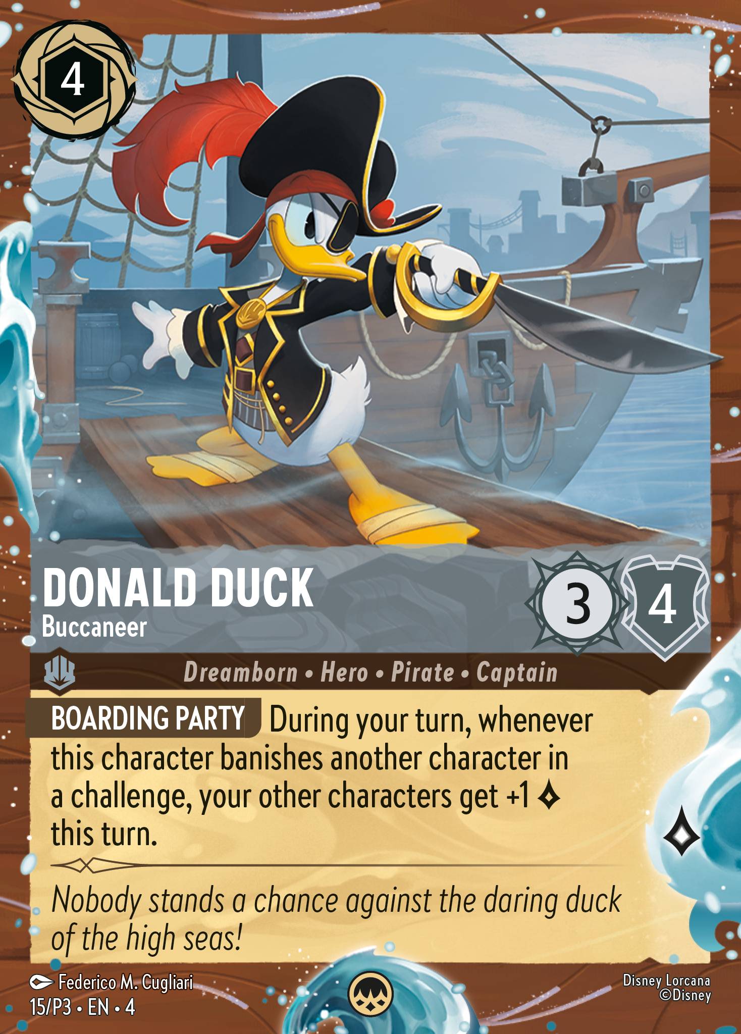 Donald Duck - Buccaneer (English)