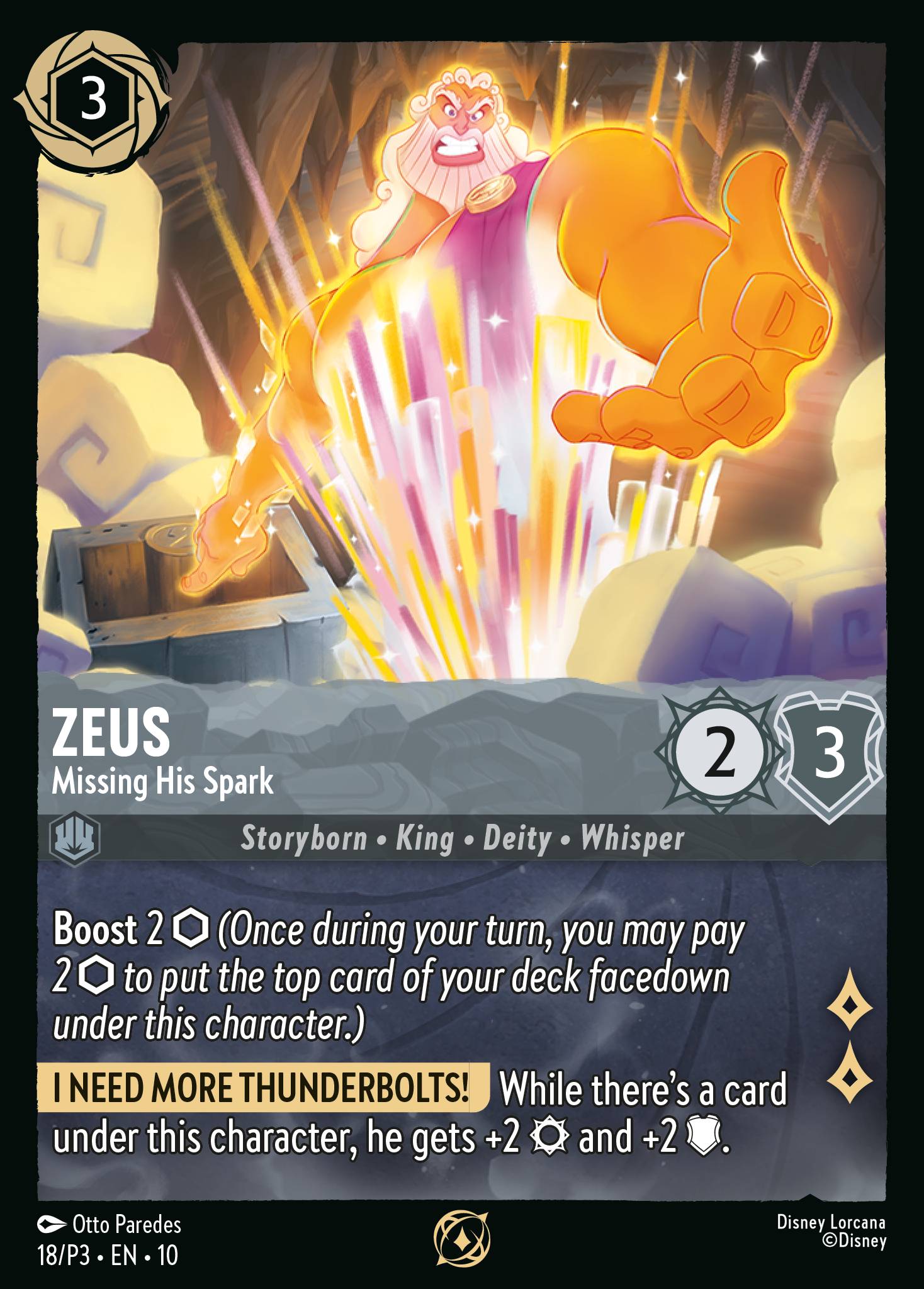Zeus - Missing His Spark (English)