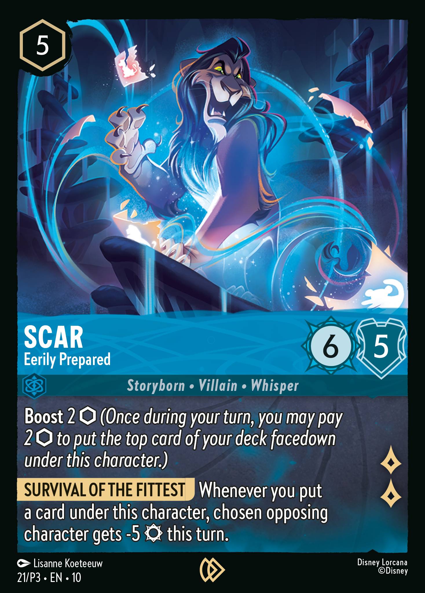 Scar - Eerily Prepared (English)