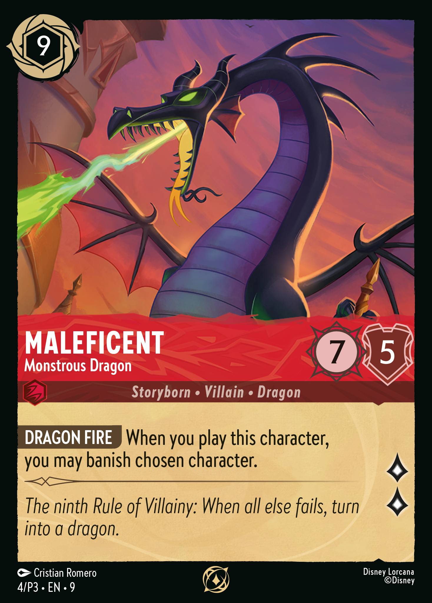 Maleficent - Monstrous Dragon (English)