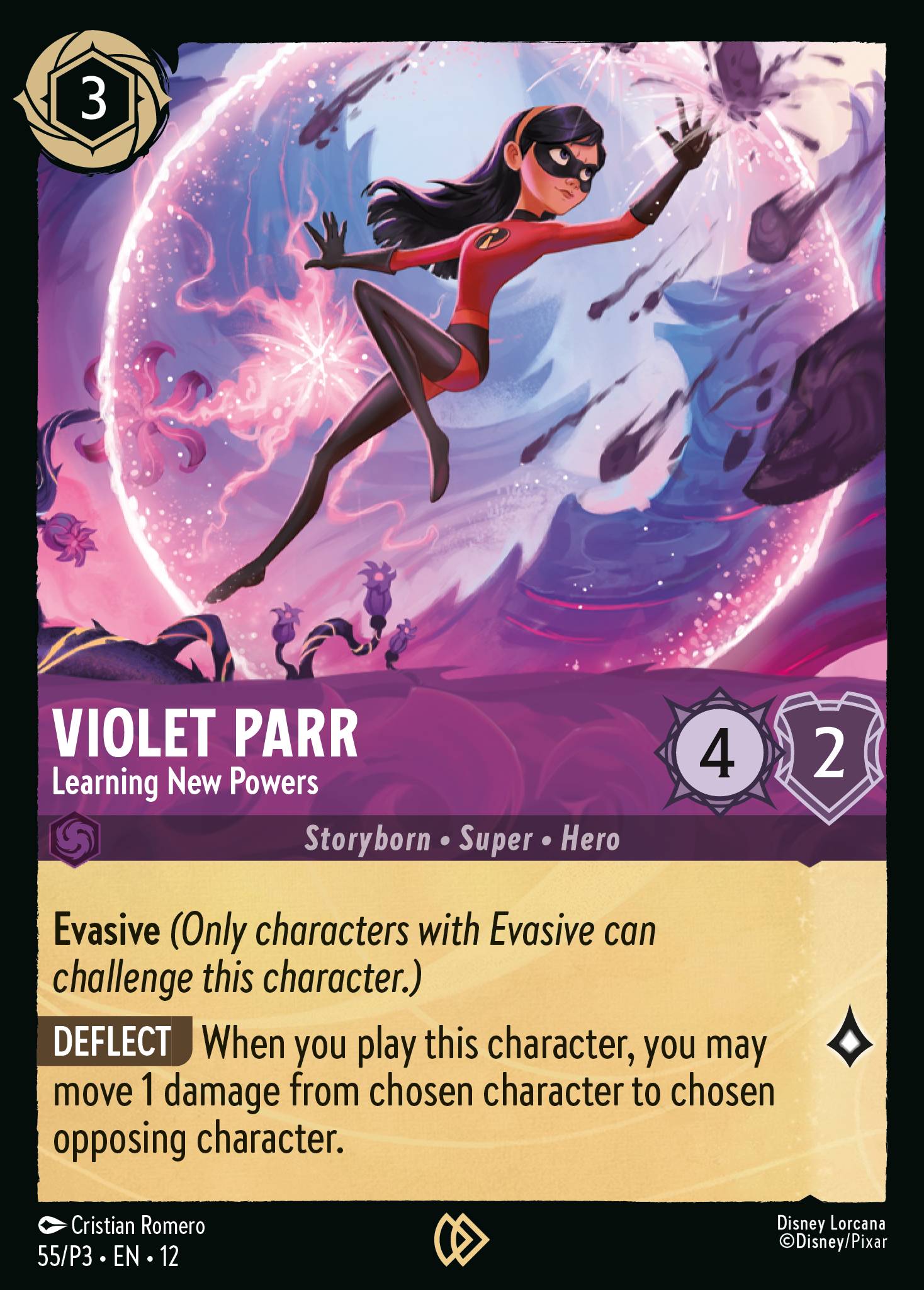 Violet Parr - Learning New Powers (English)
