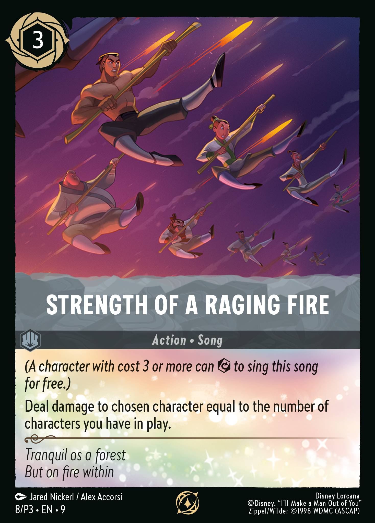Strength of a Raging Fire (English)