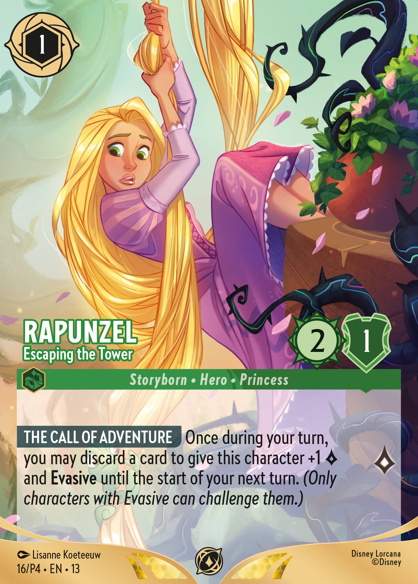 Rapunzel - Escaping the Tower (English)
