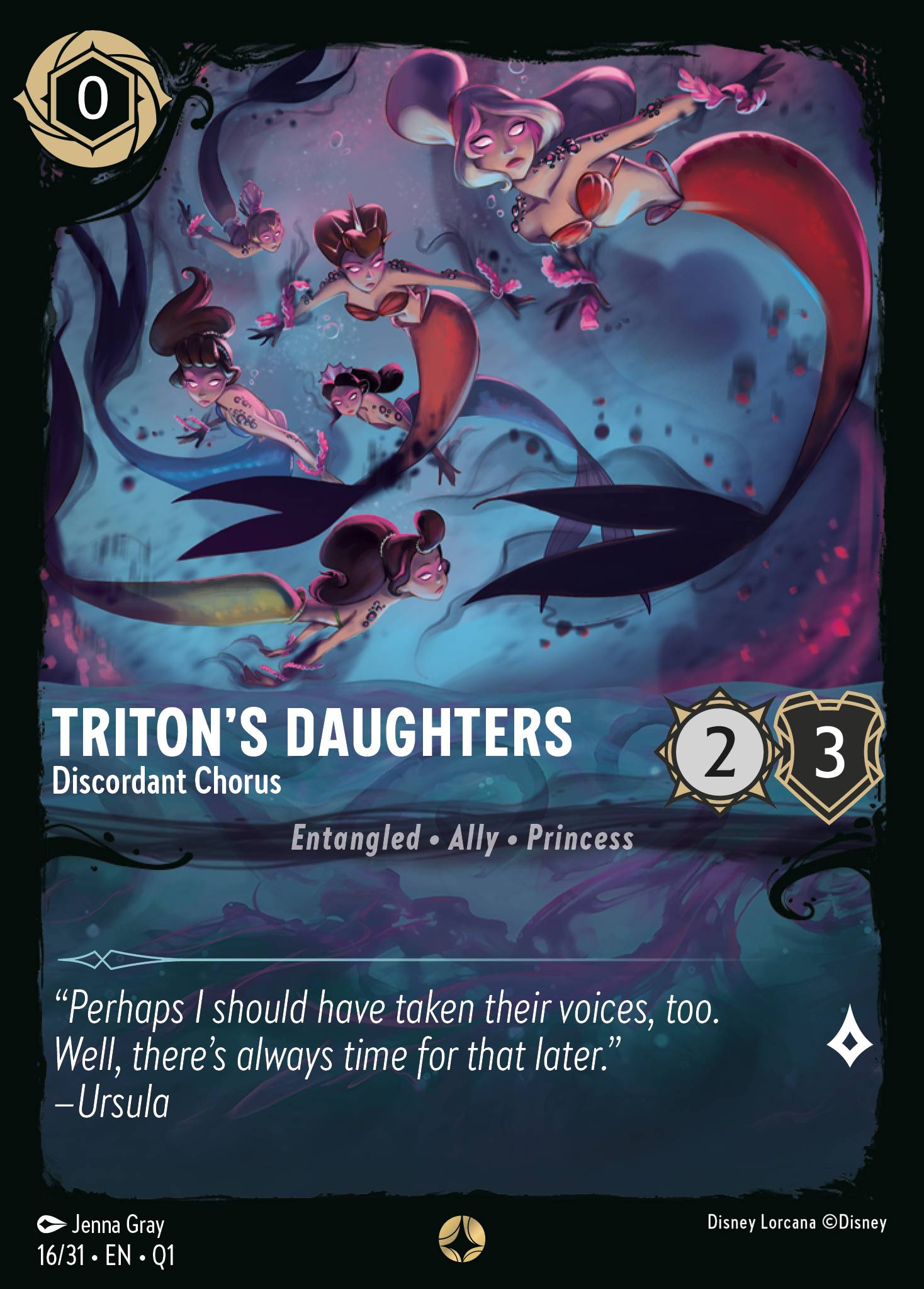Triton's Daughters - Discordant Chorus (English)