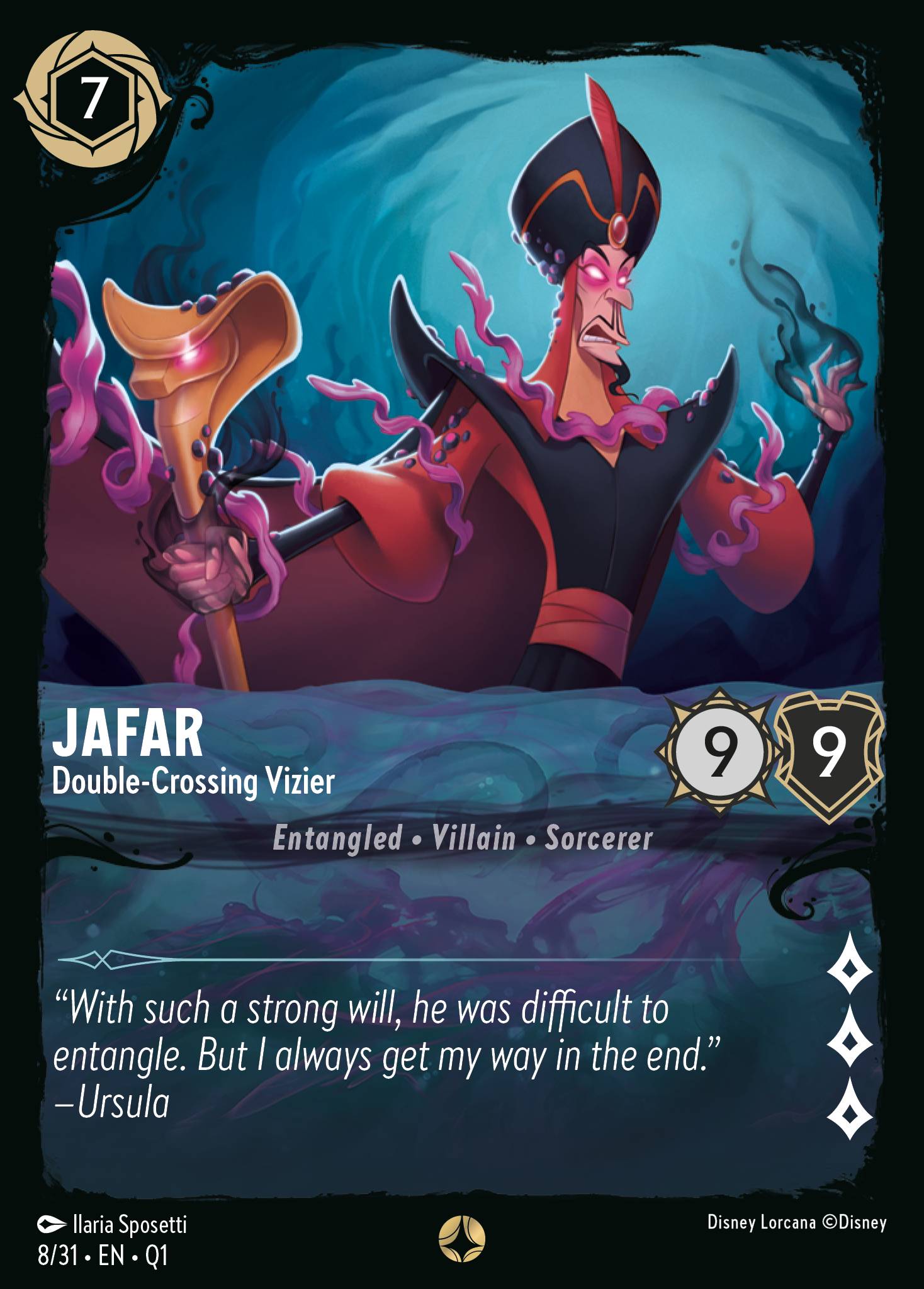 Jafar - Double-Crossing Vizier (English)