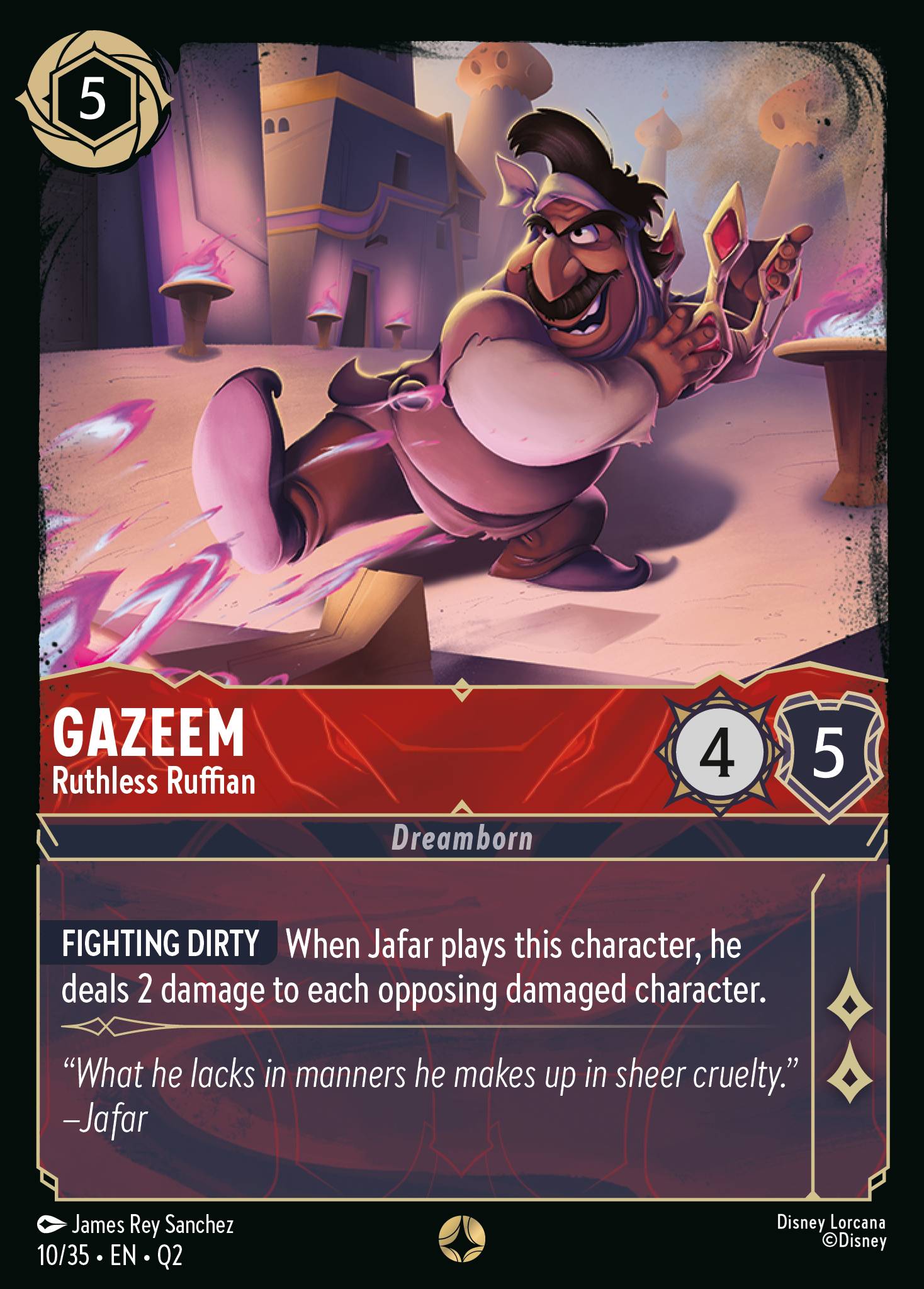 Gazeem - Ruthless Ruffian (English)