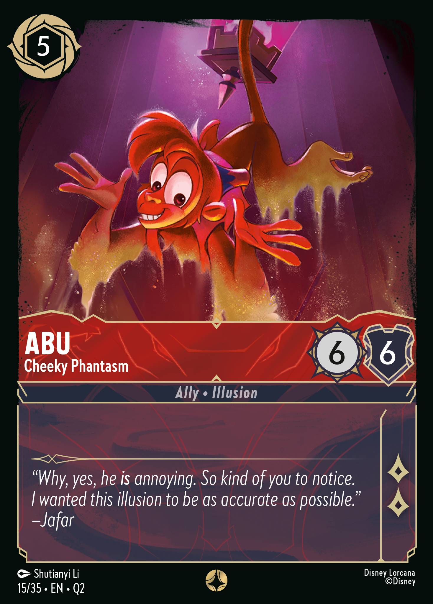 Abu - Cheeky Phantasm (English)