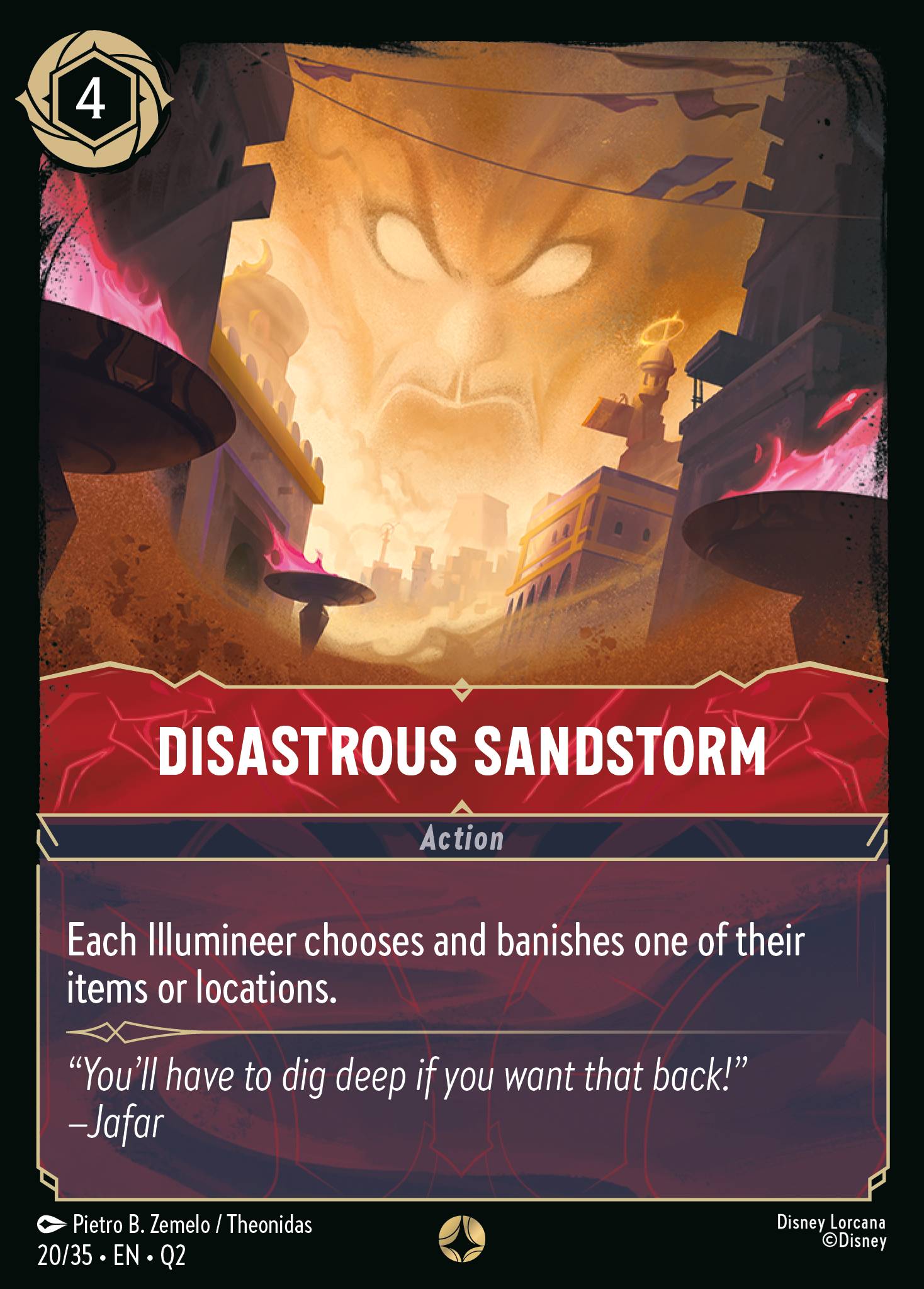 Disastrous Sandstorm (English)