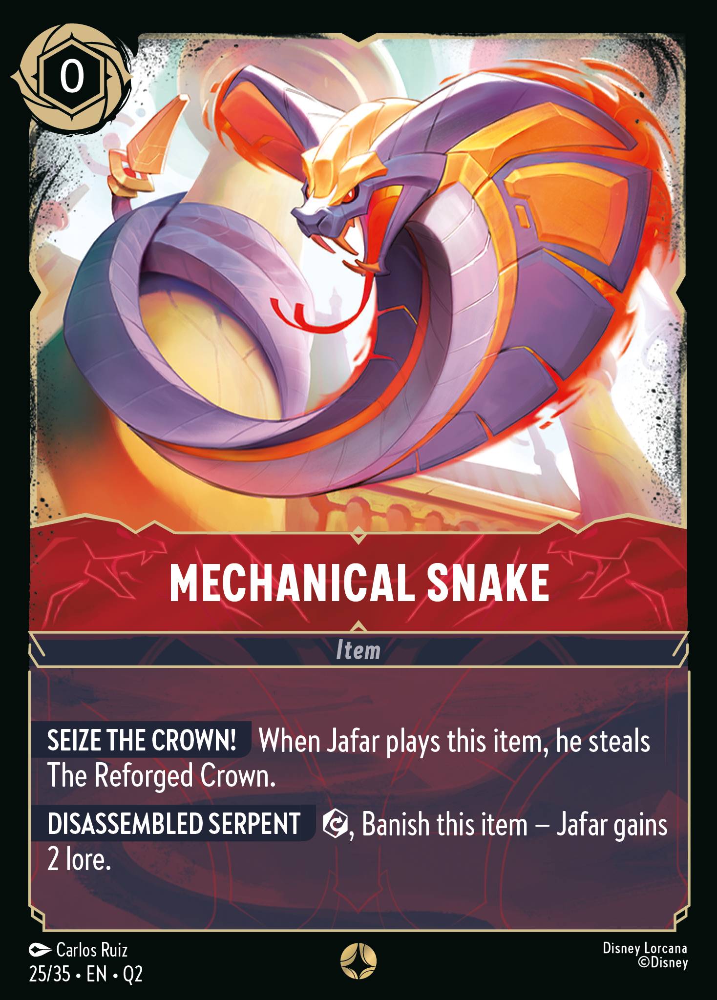 Mechanical Snake (English)