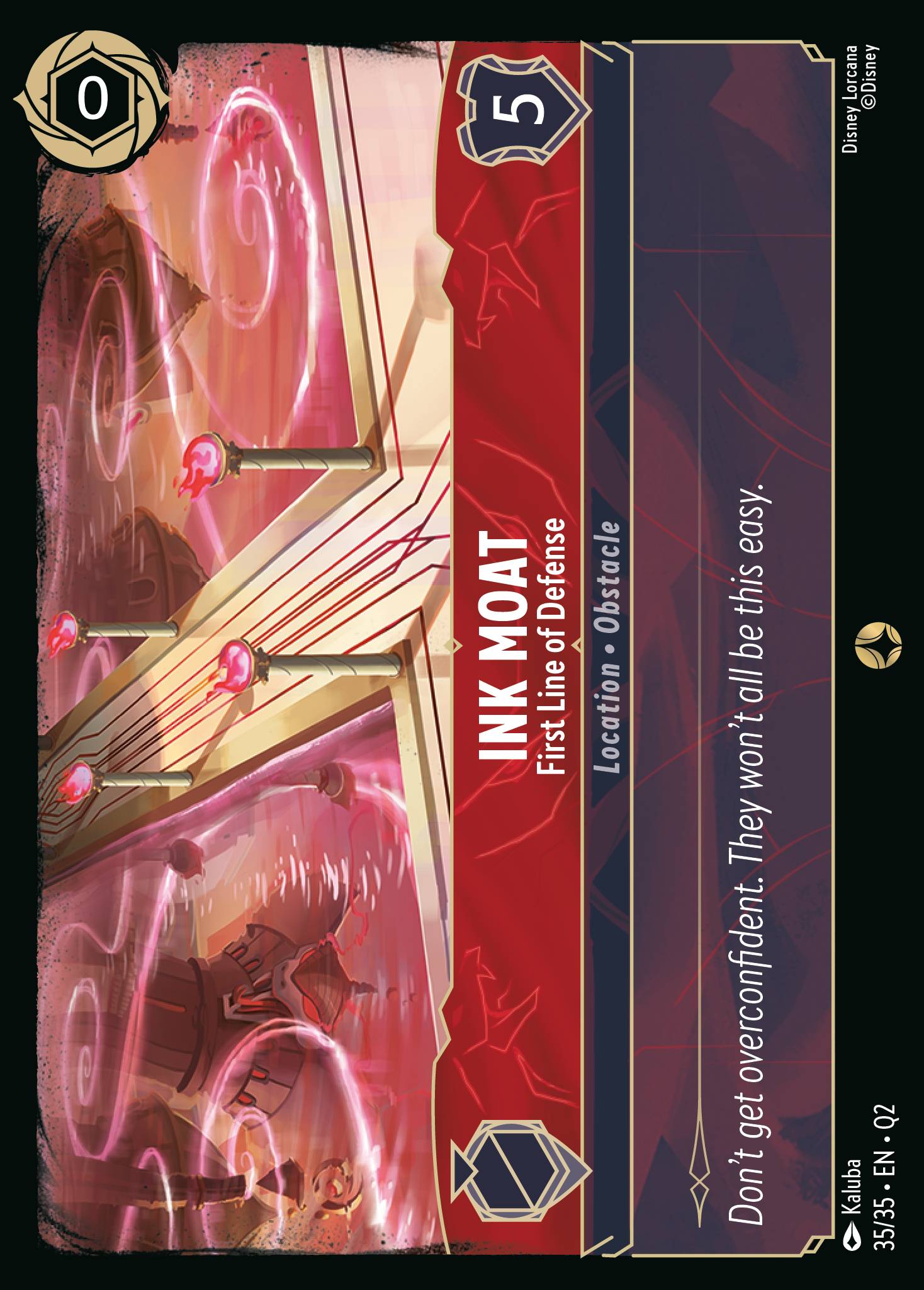 Ink Moat - First Line of Defense (English)