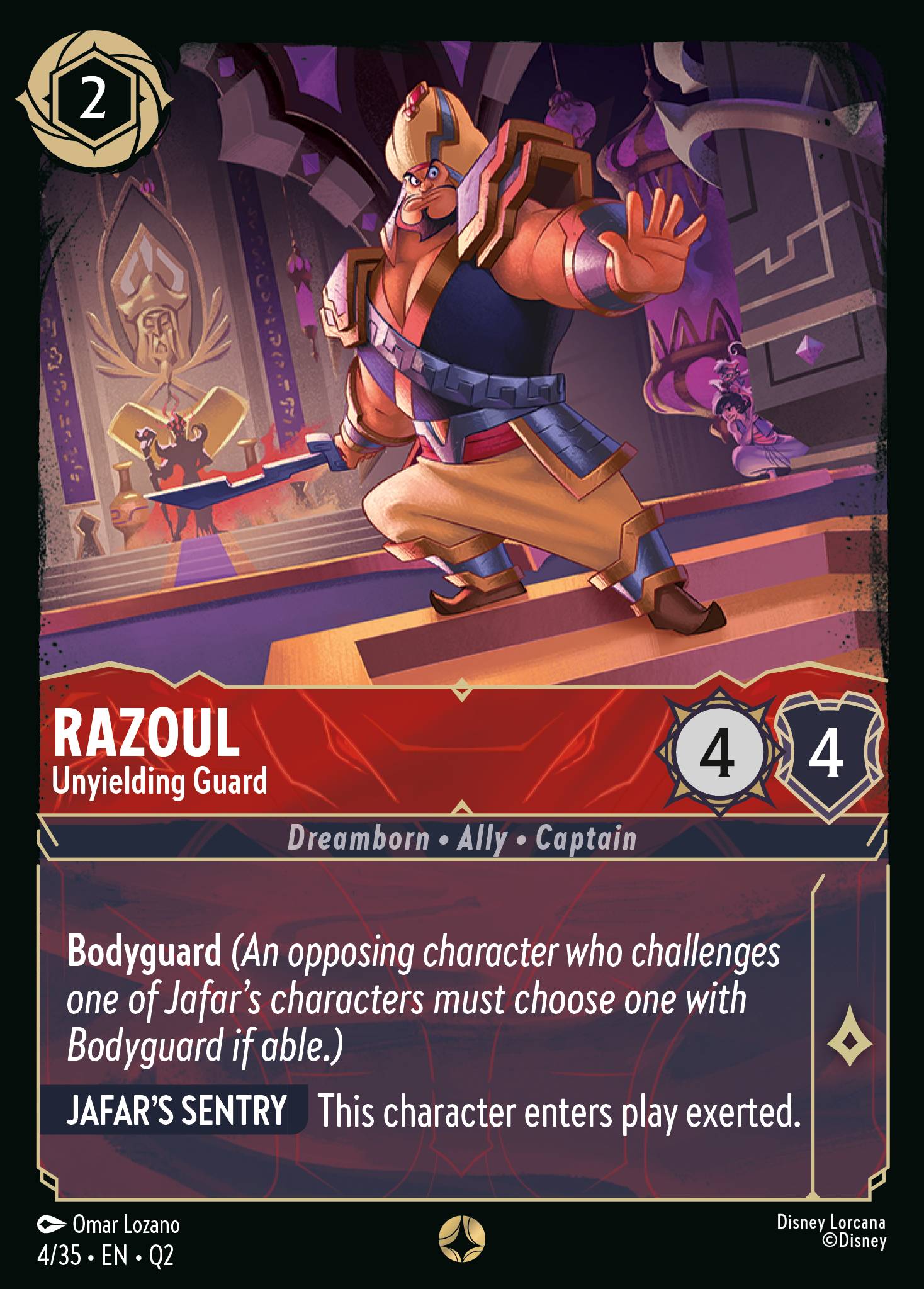 Razoul - Unyielding Guard (English)