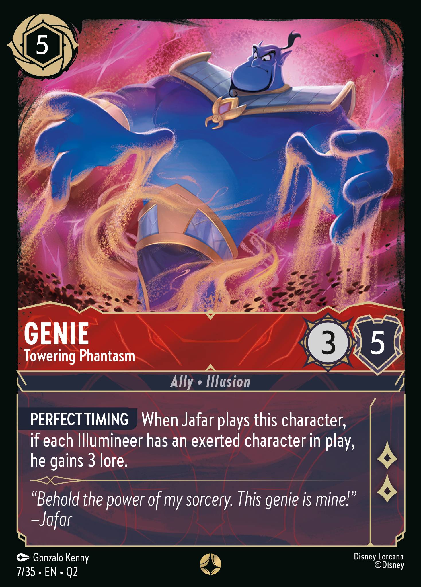 Genie - Towering Phantasm (English)