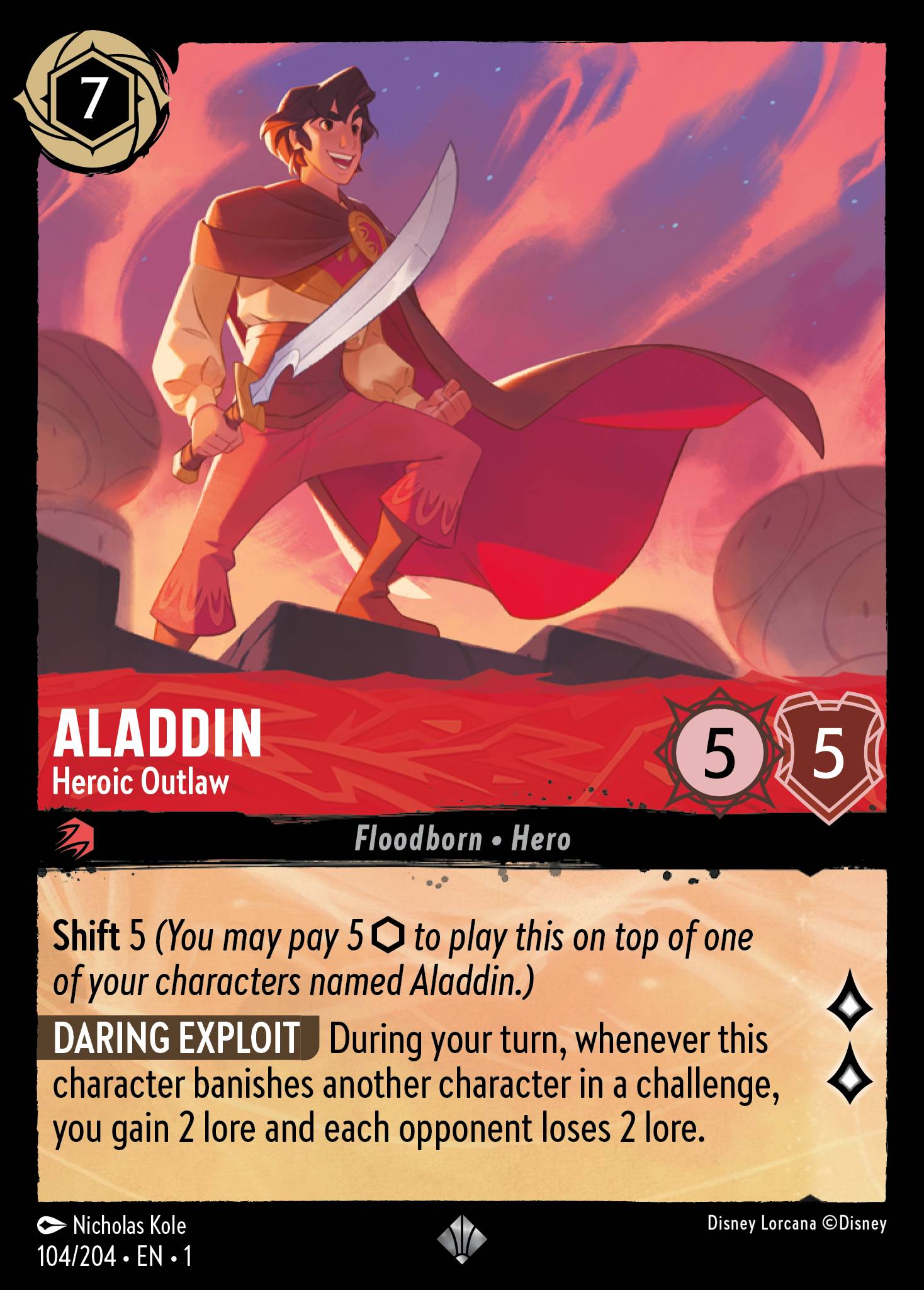 Aladdin - Heroic Outlaw (English)