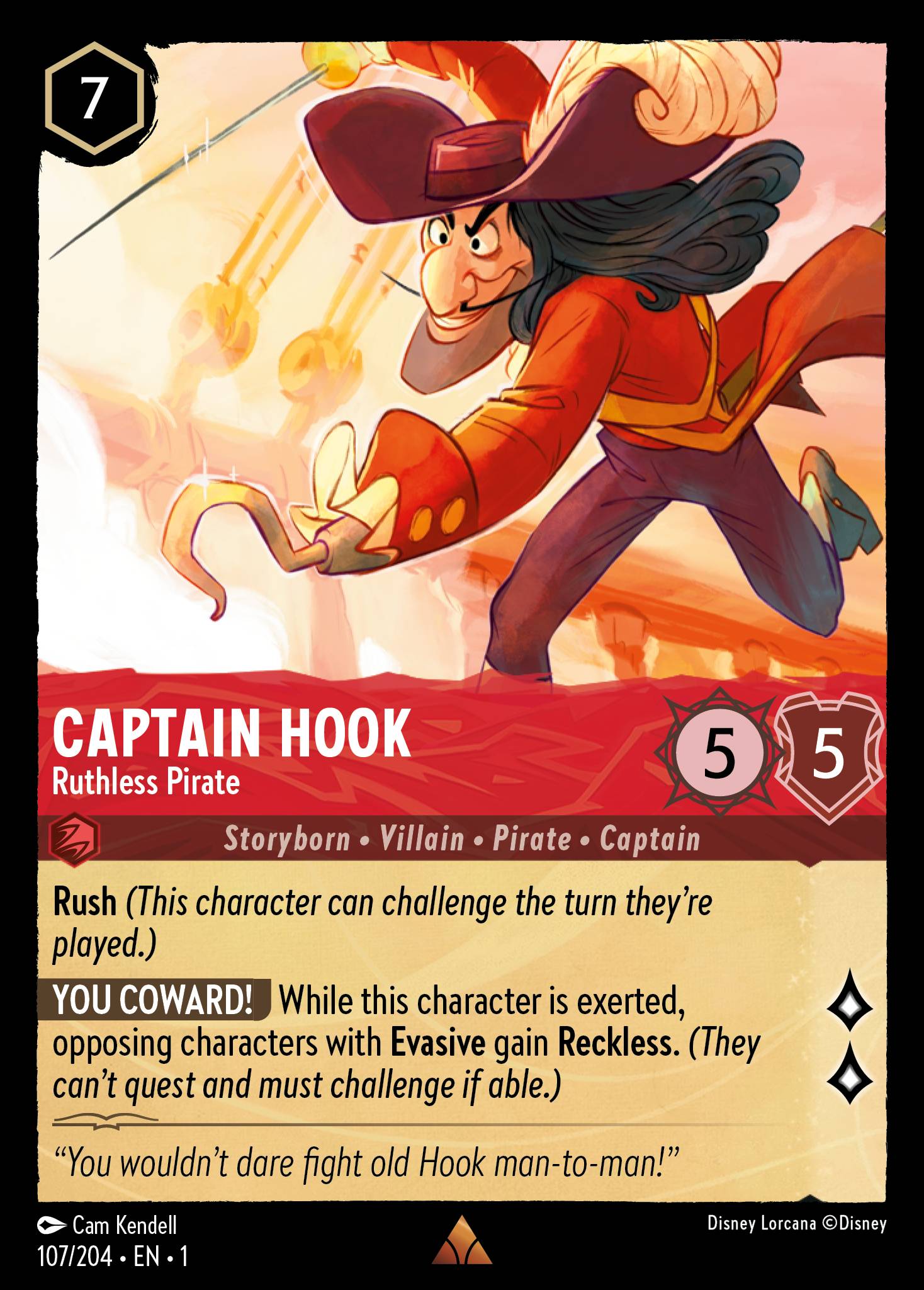 Captain Hook - Ruthless Pirate (English)
