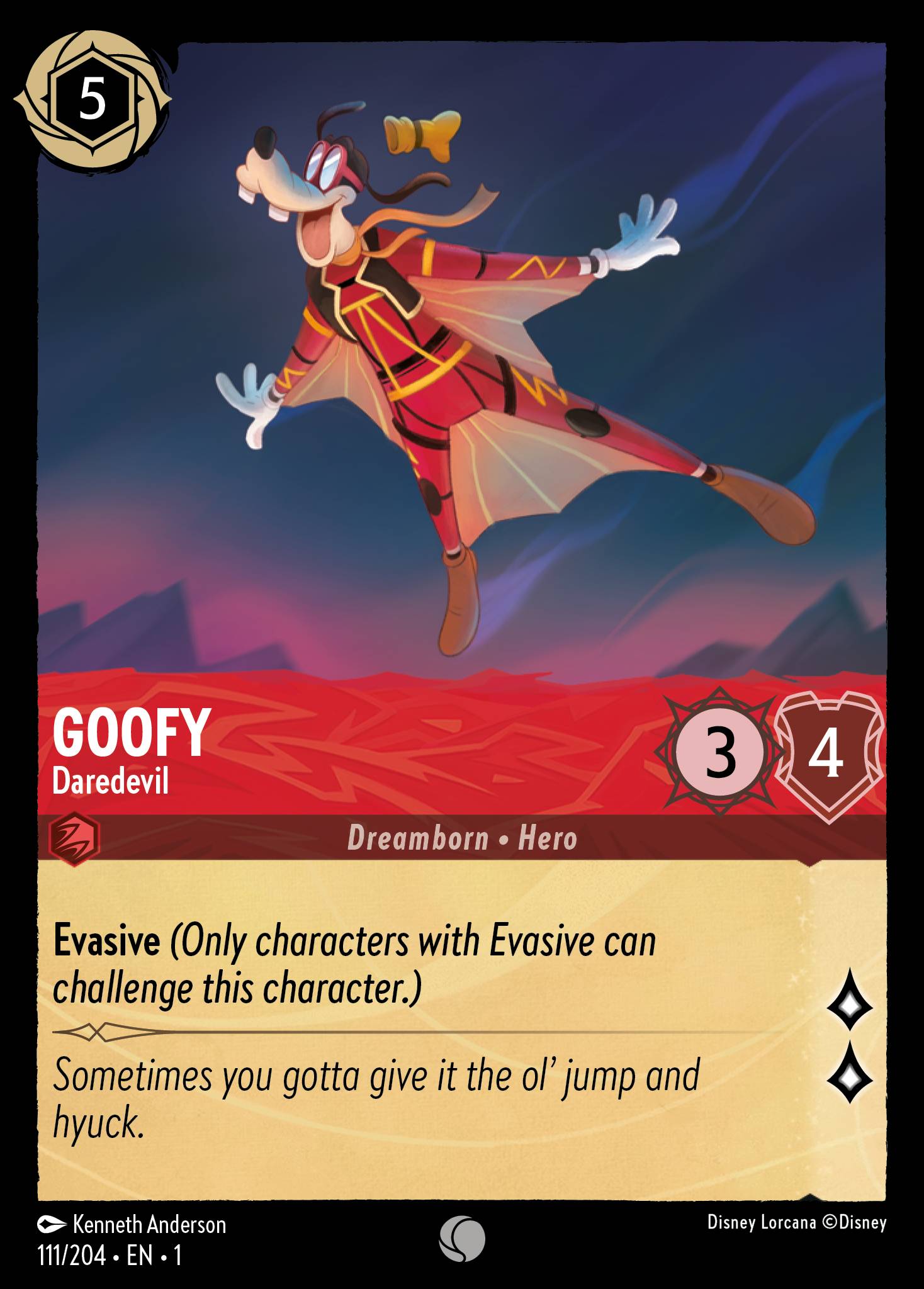 Goofy - Daredevil (English)