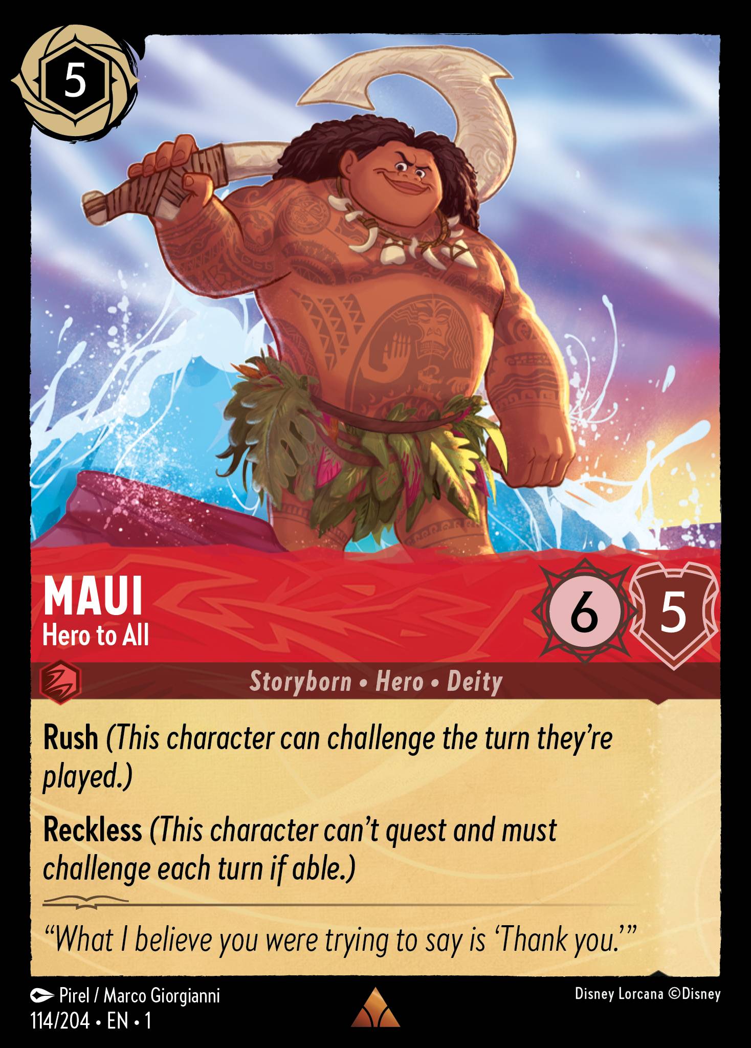 Maui - Hero to All (English)