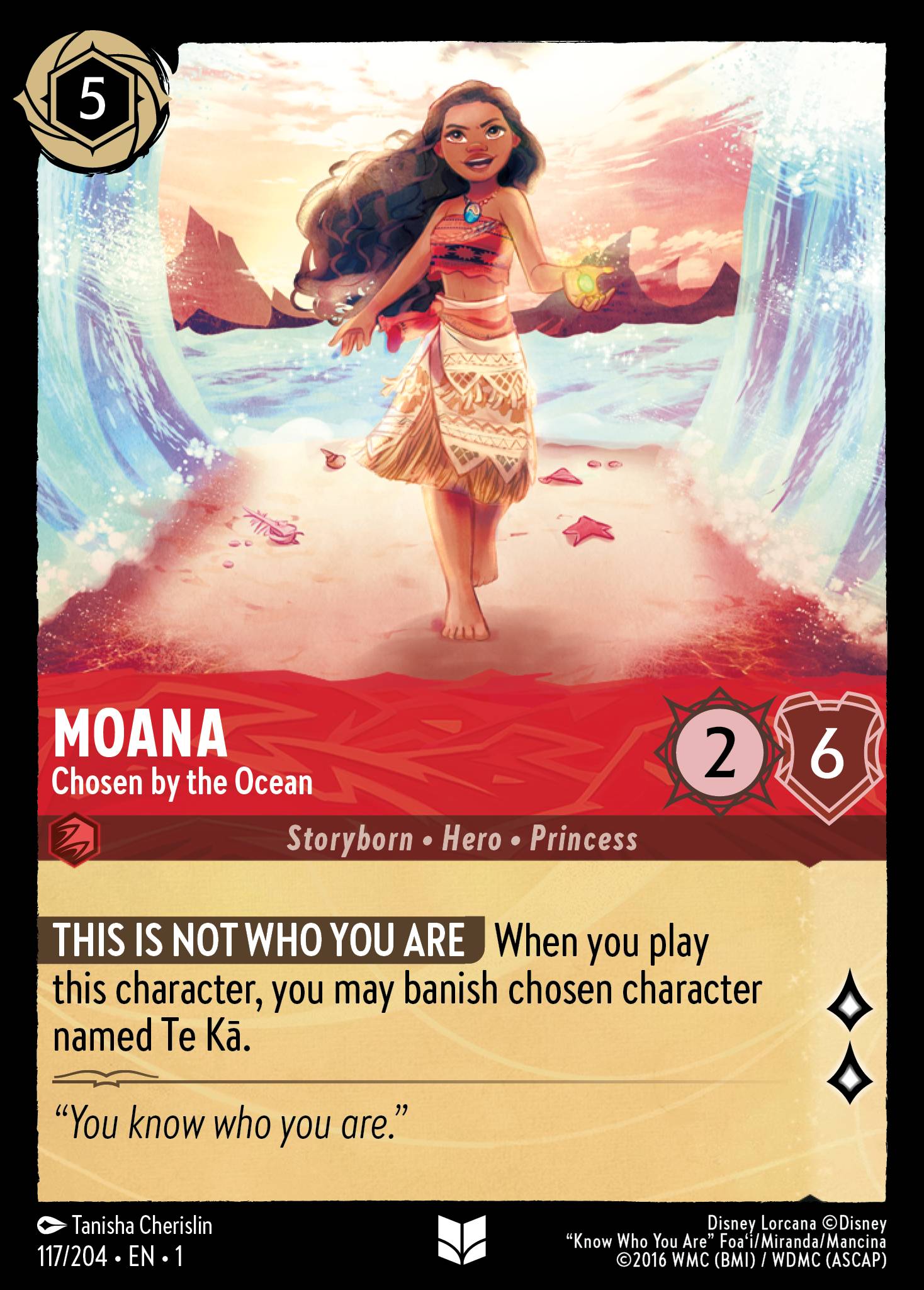 Moana - Chosen by the Ocean (English)