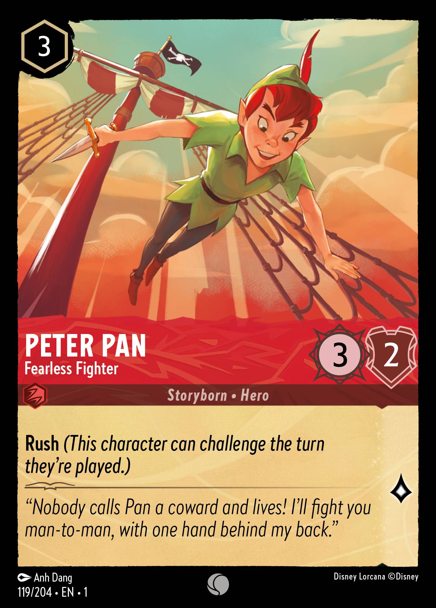 Peter Pan - Fearless Fighter (English)