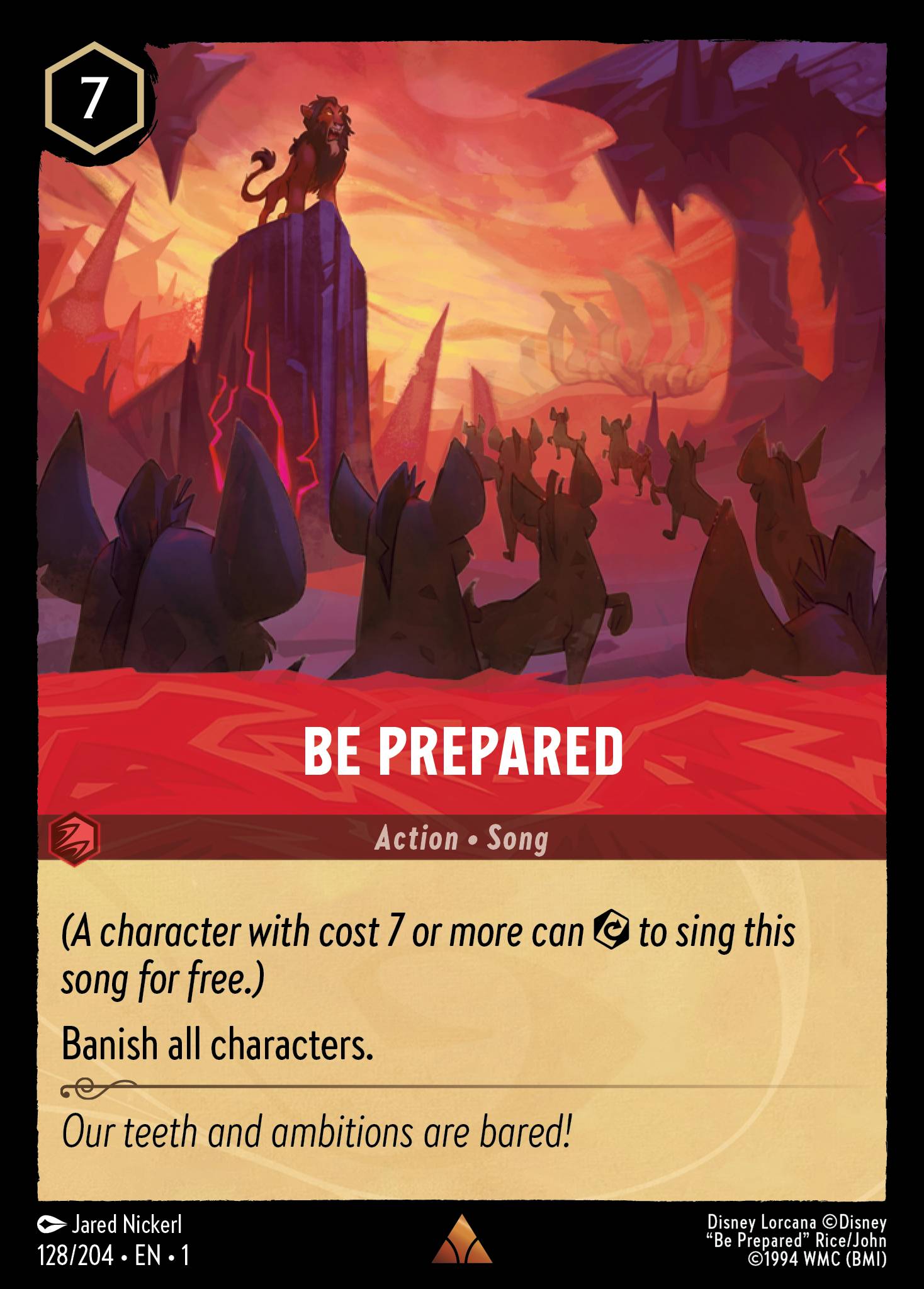 Be Prepared (English)